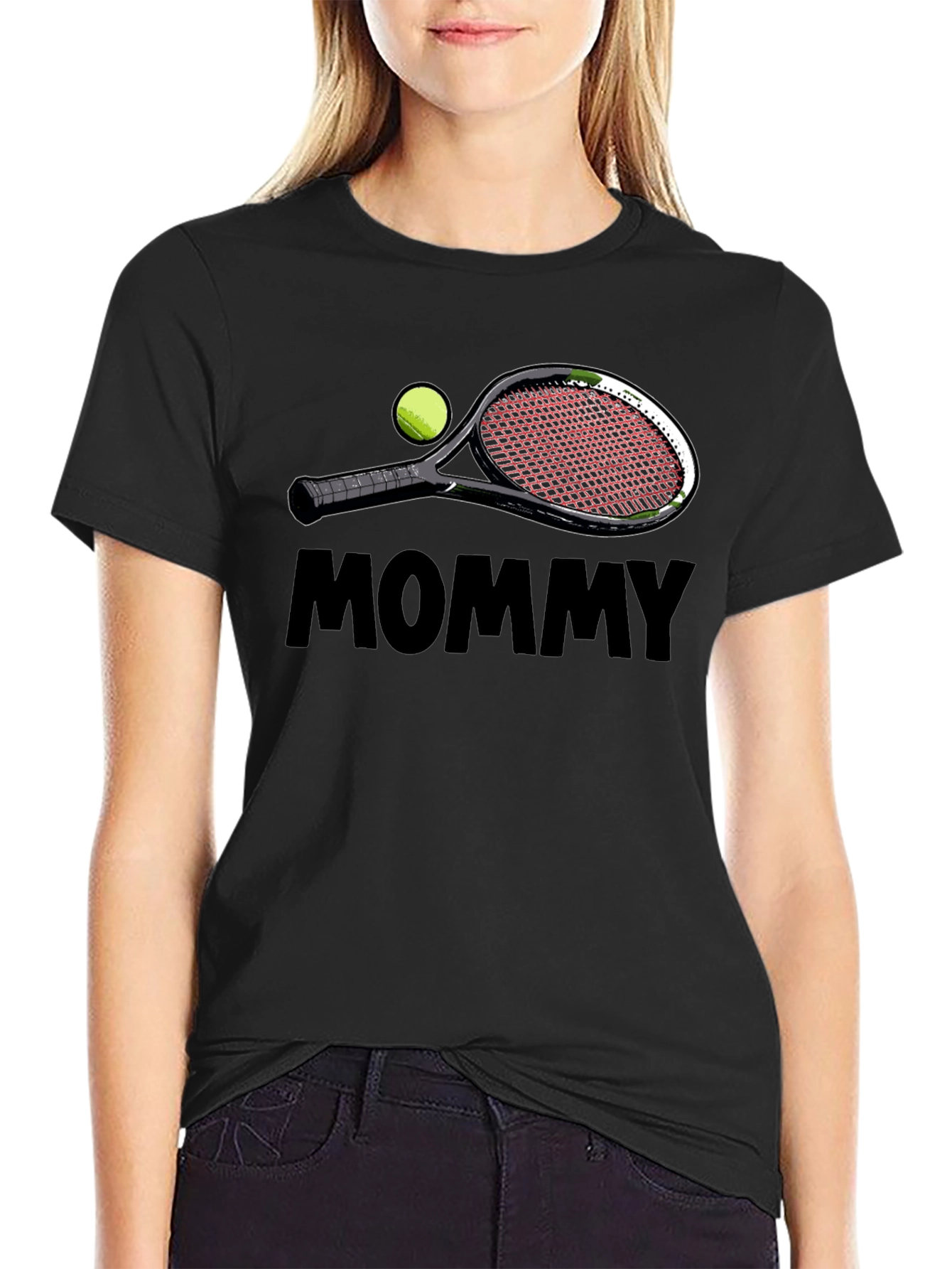 Tennis Mommy T-Shirt - Sporty & Stylish