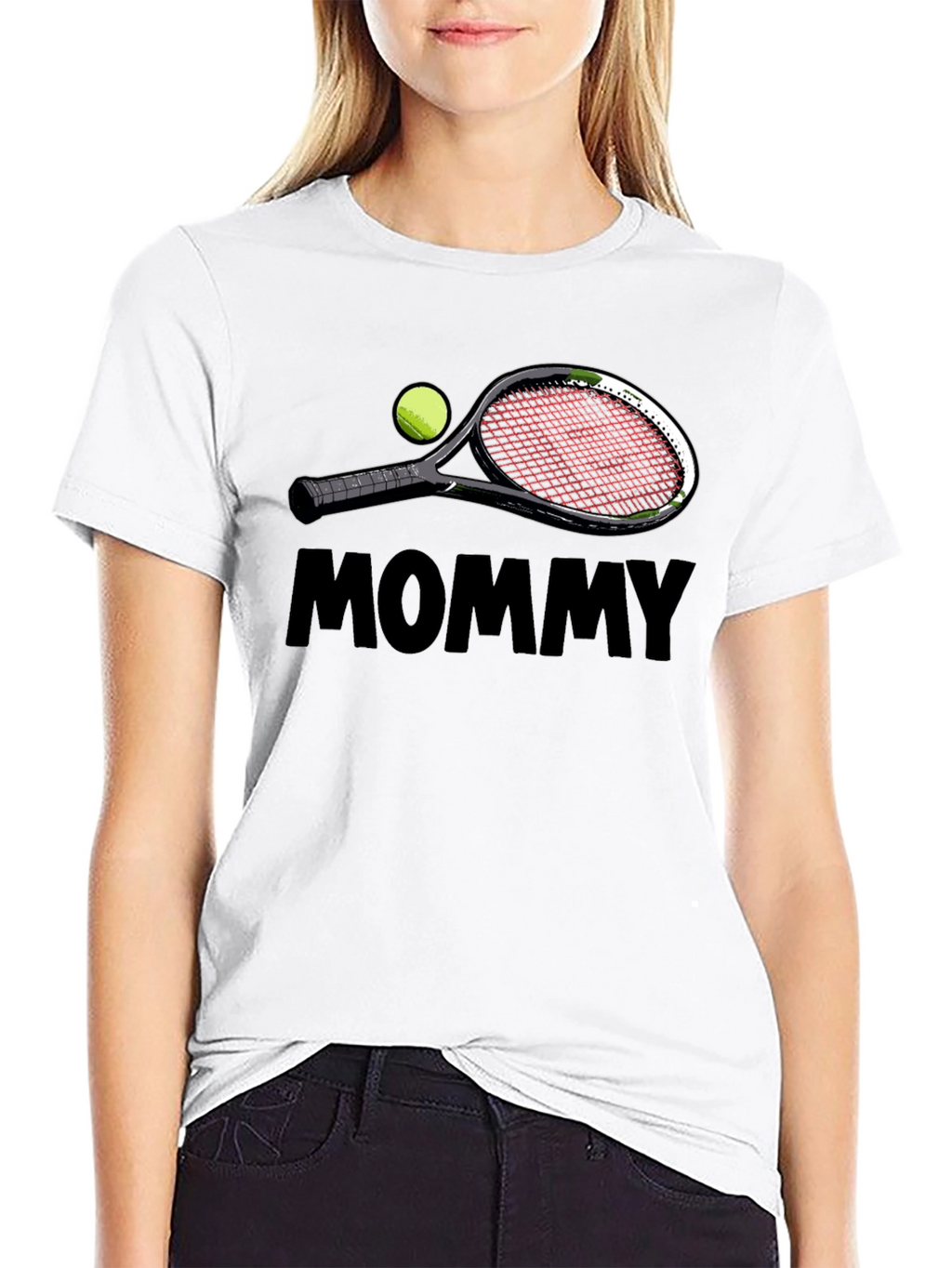 Tennis Mommy T-Shirt - Sporty & Stylish