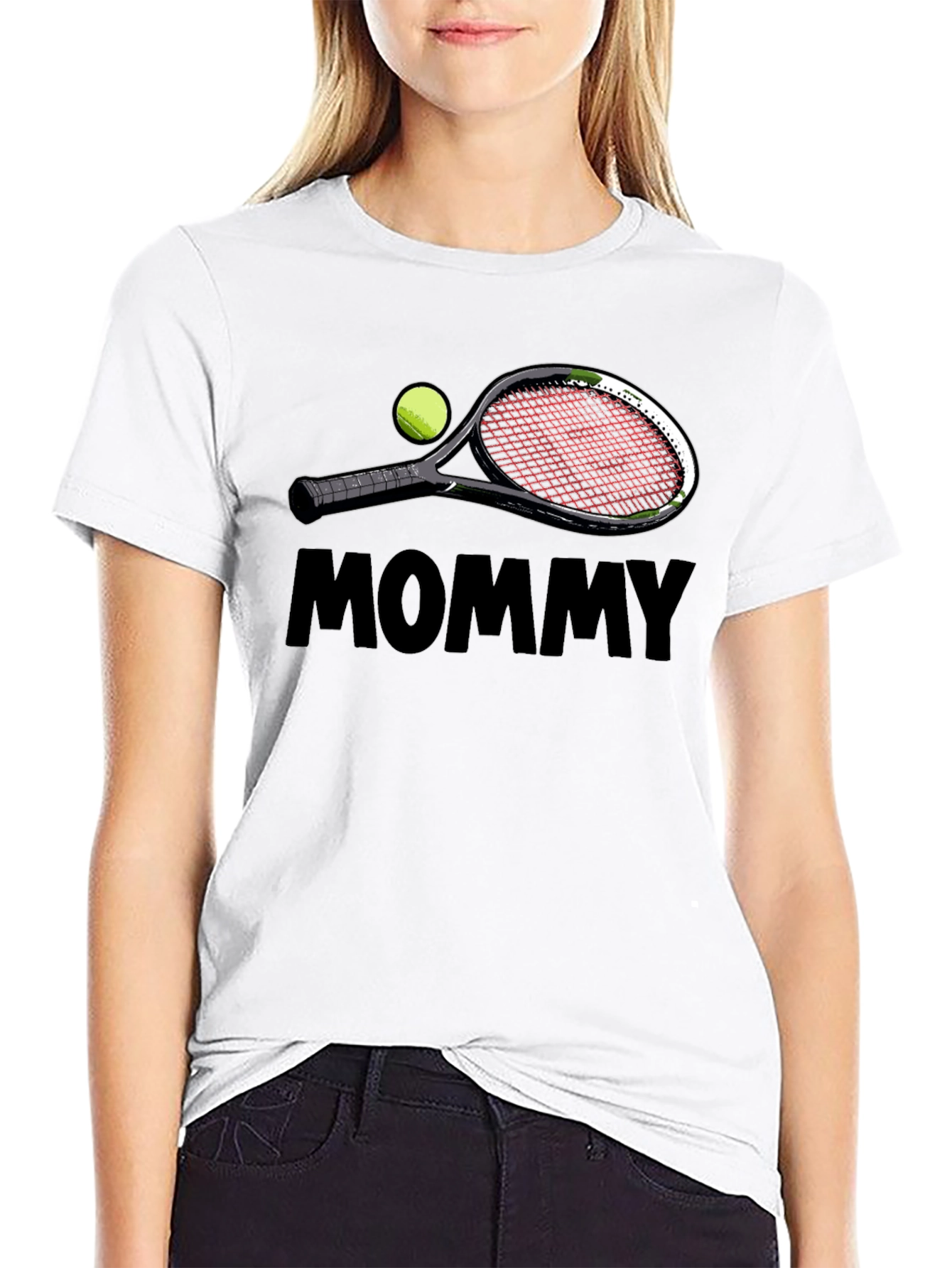 Tennis Mommy T-Shirt - Sporty & Stylish