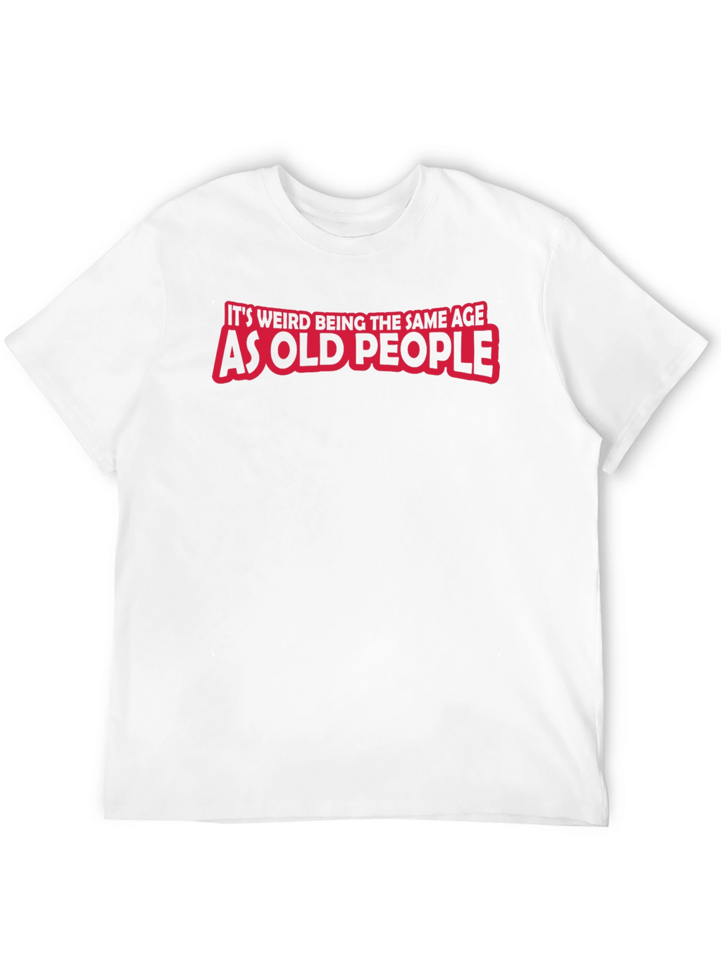 Funny Old People Black T-Shirt