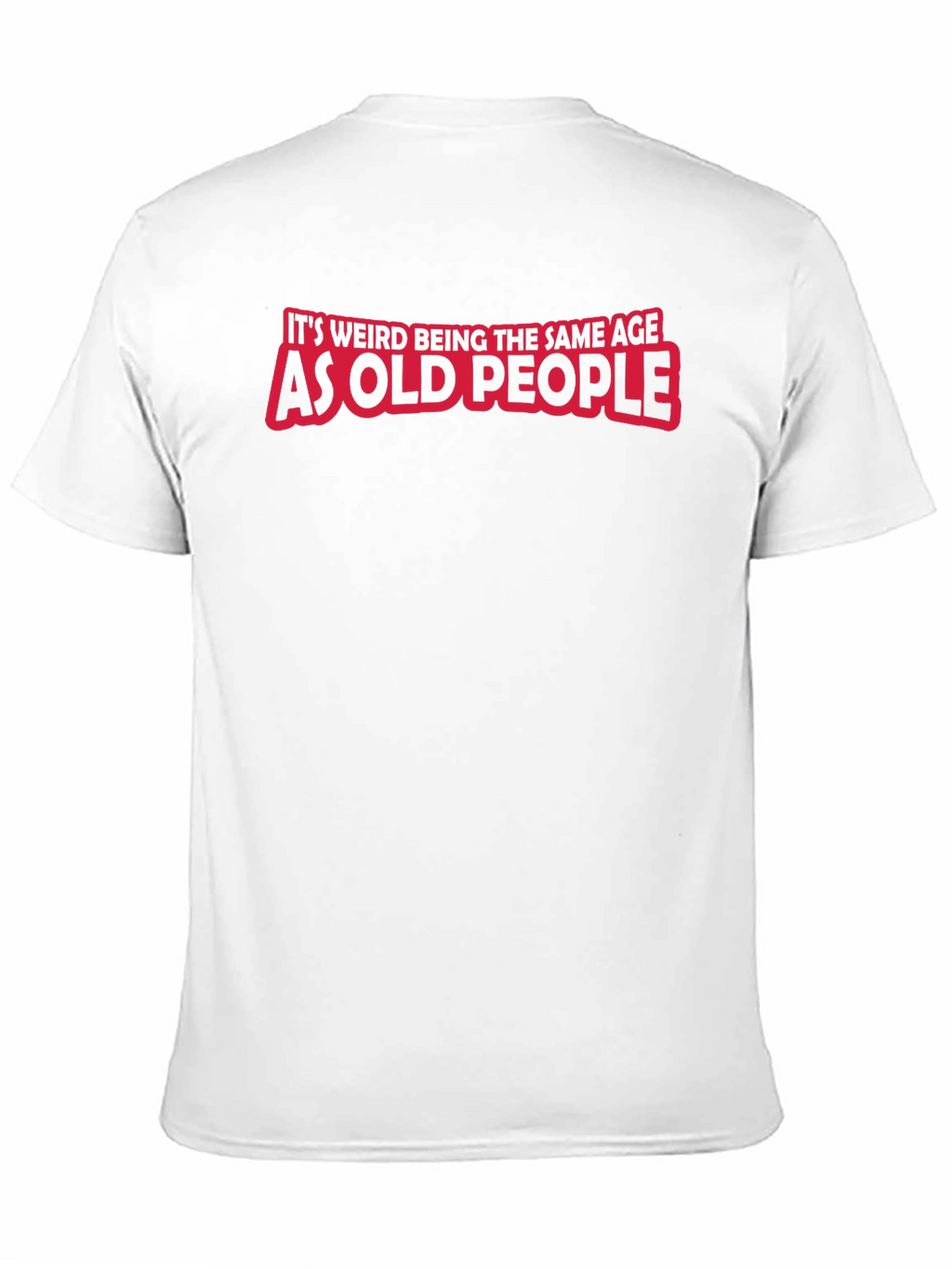 Funny Old People Black T-Shirt