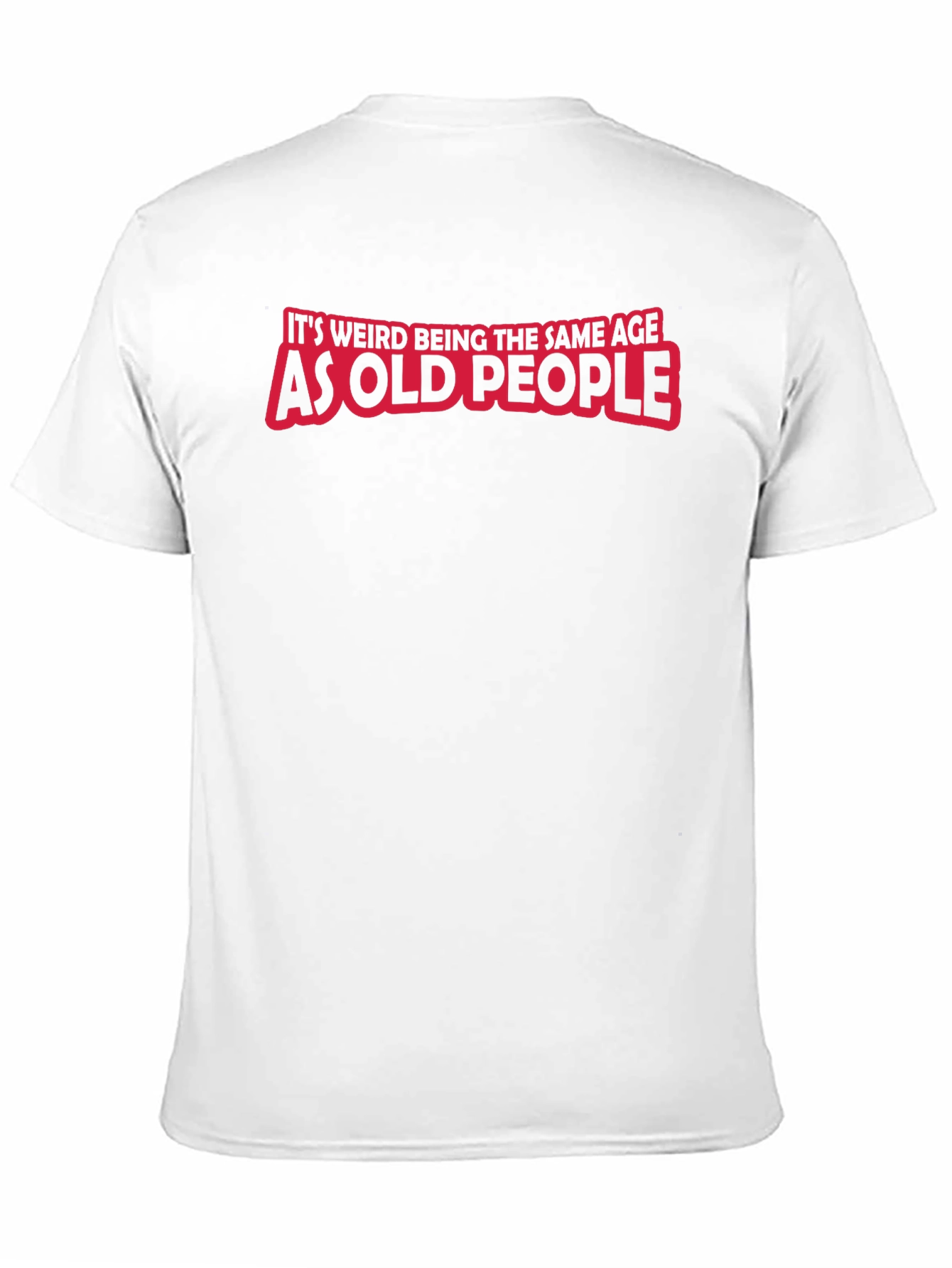 Funny Old People Black T-Shirt