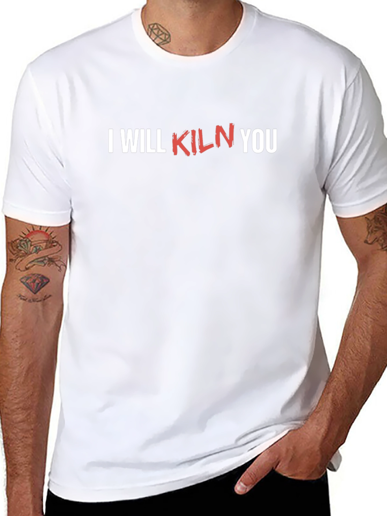 I Will Kiln You Funny Pottery T-Shirt