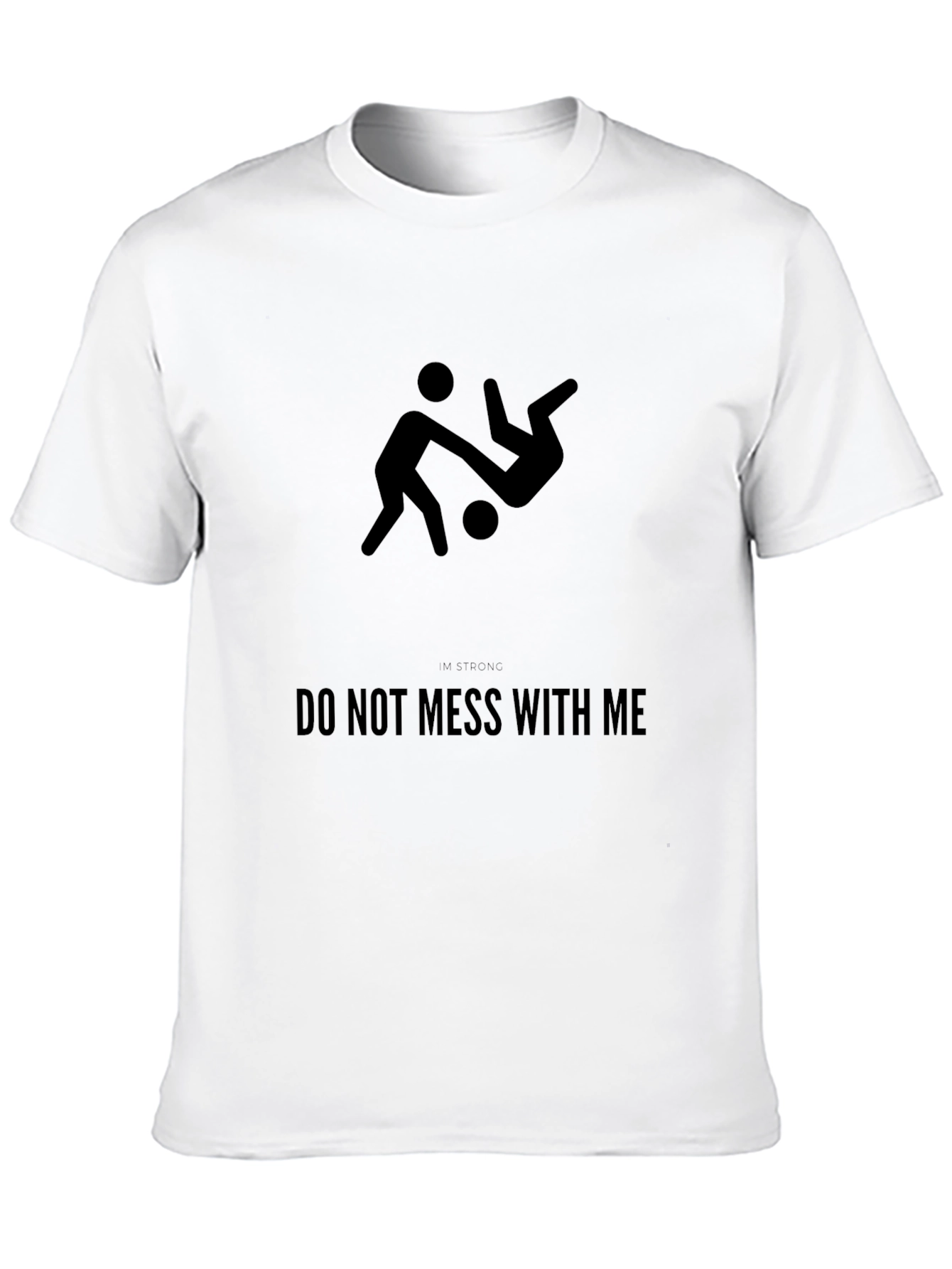 Dont Mess With Me Graphic Tee - Black