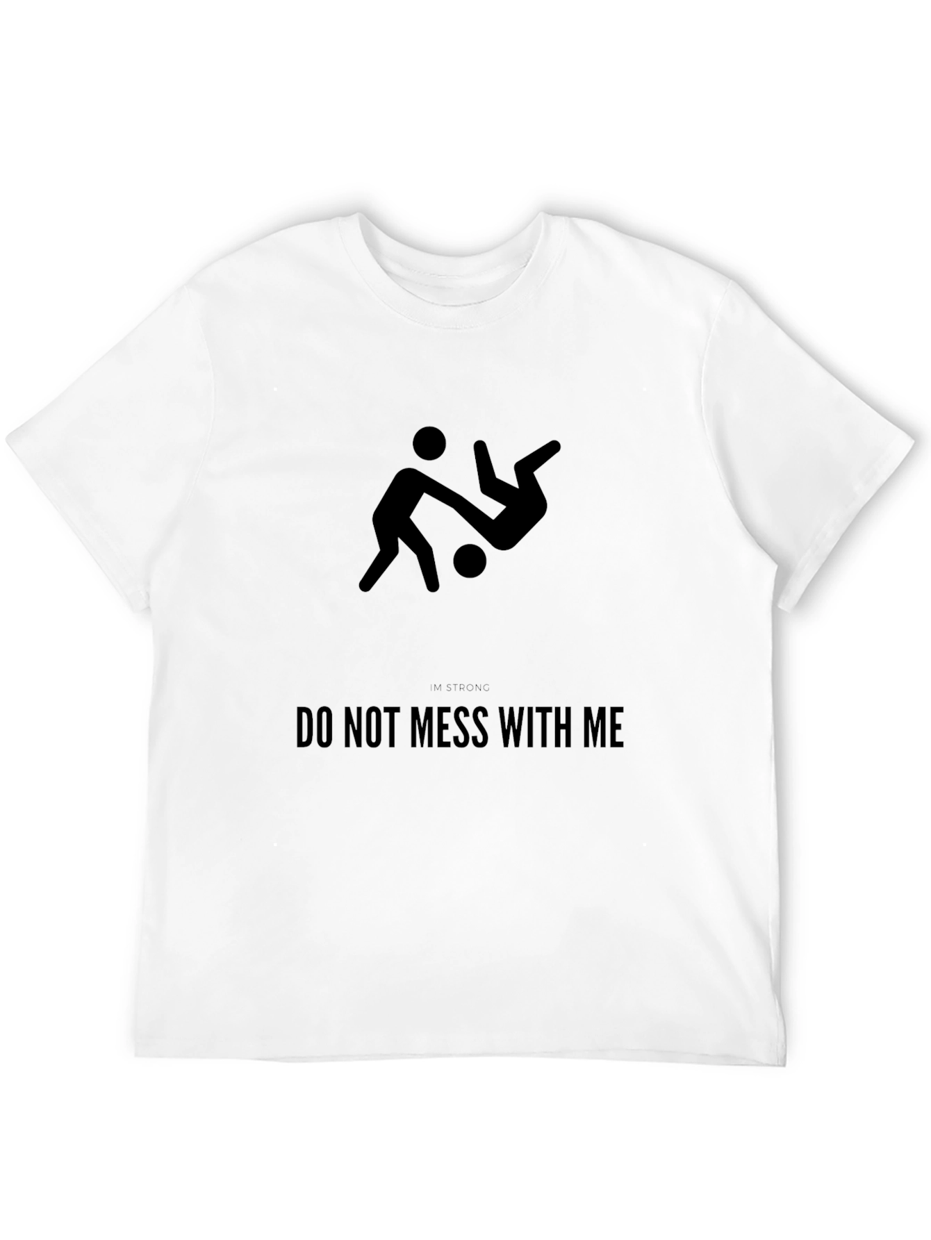 Dont Mess With Me Graphic Tee - Black