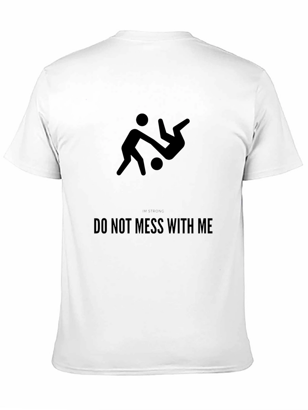 Dont Mess With Me Graphic Tee - Black