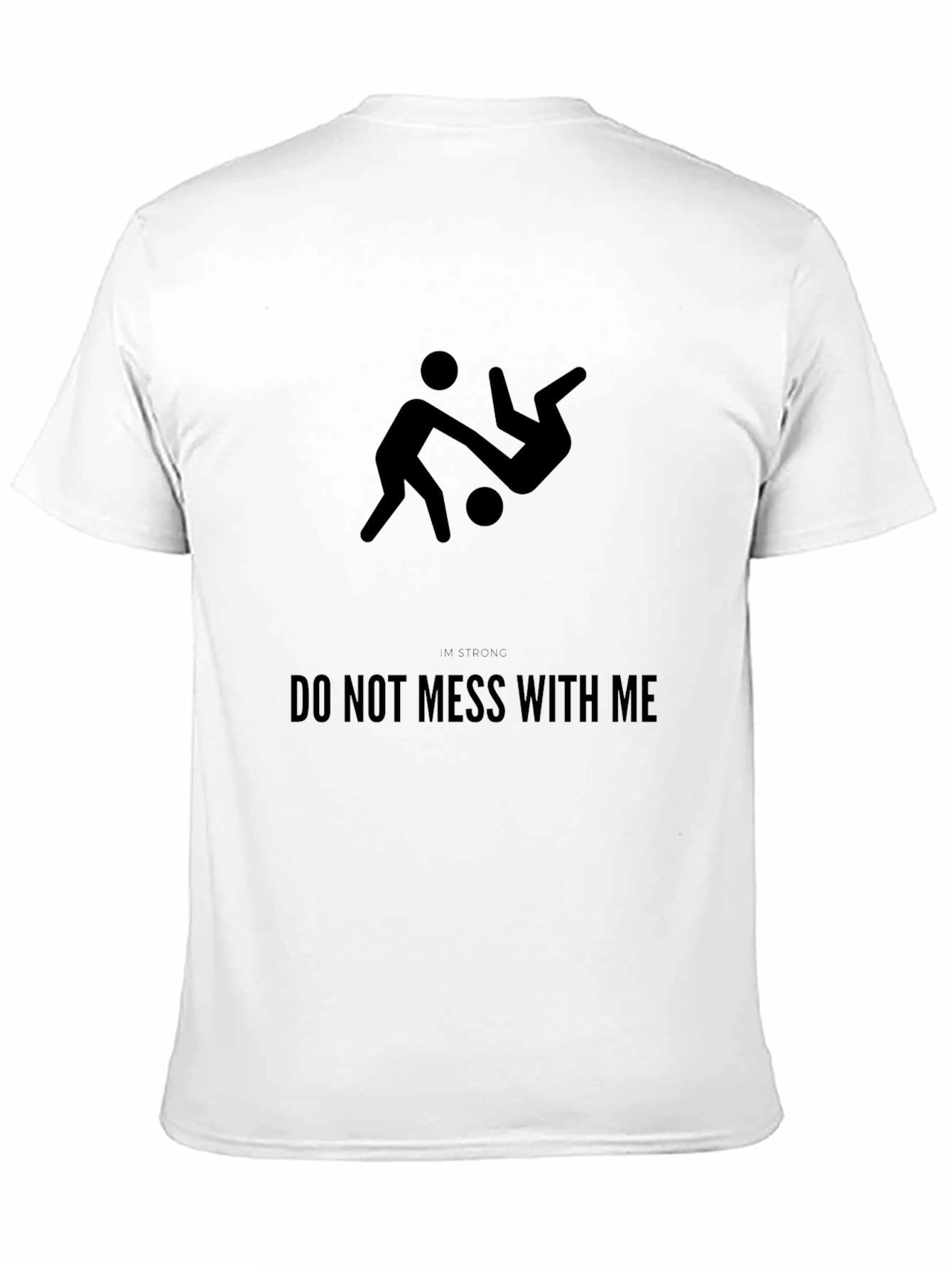 Dont Mess With Me Graphic Tee - Black