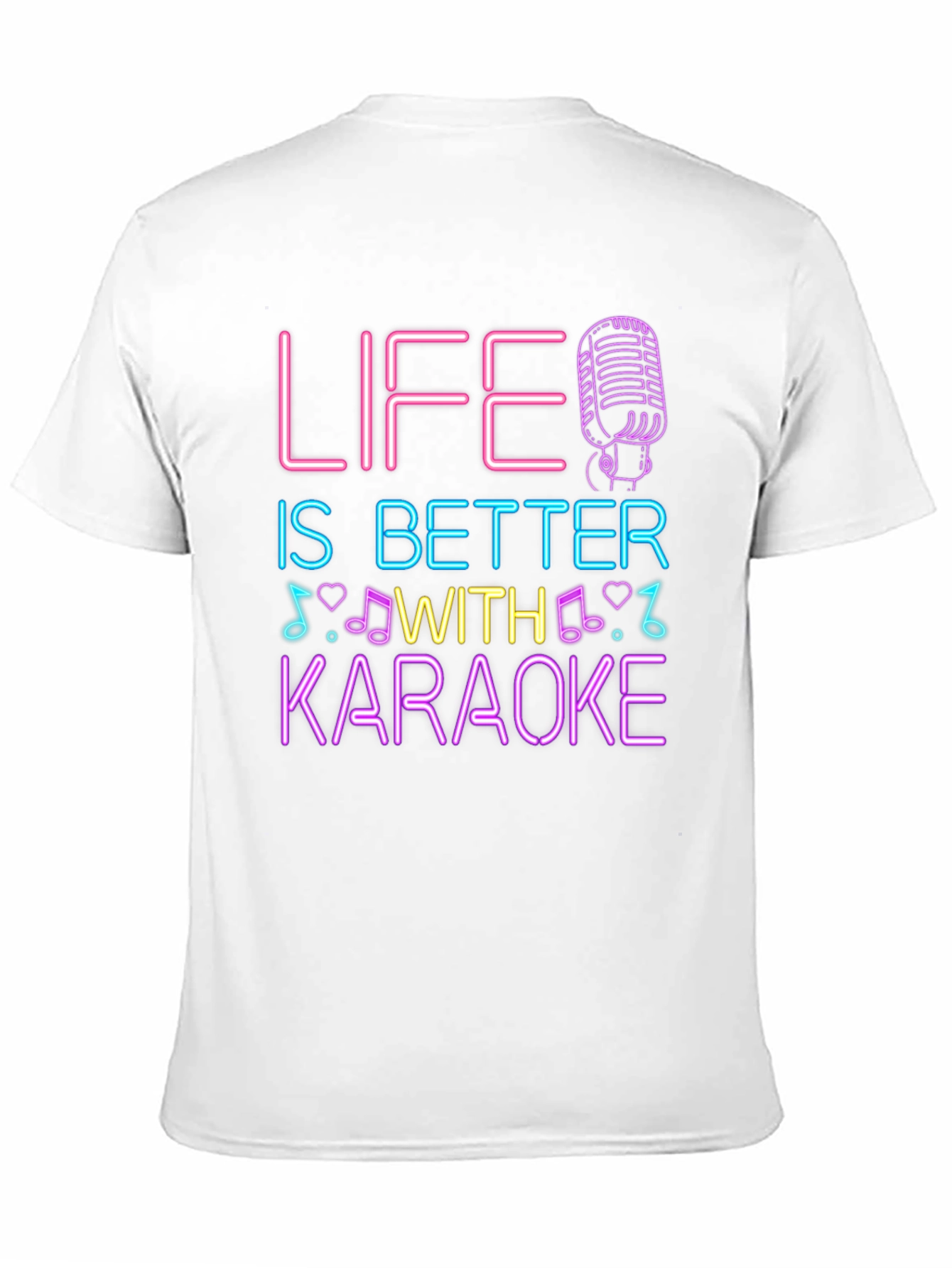 Life is Better With Karaoke Graphic Tee