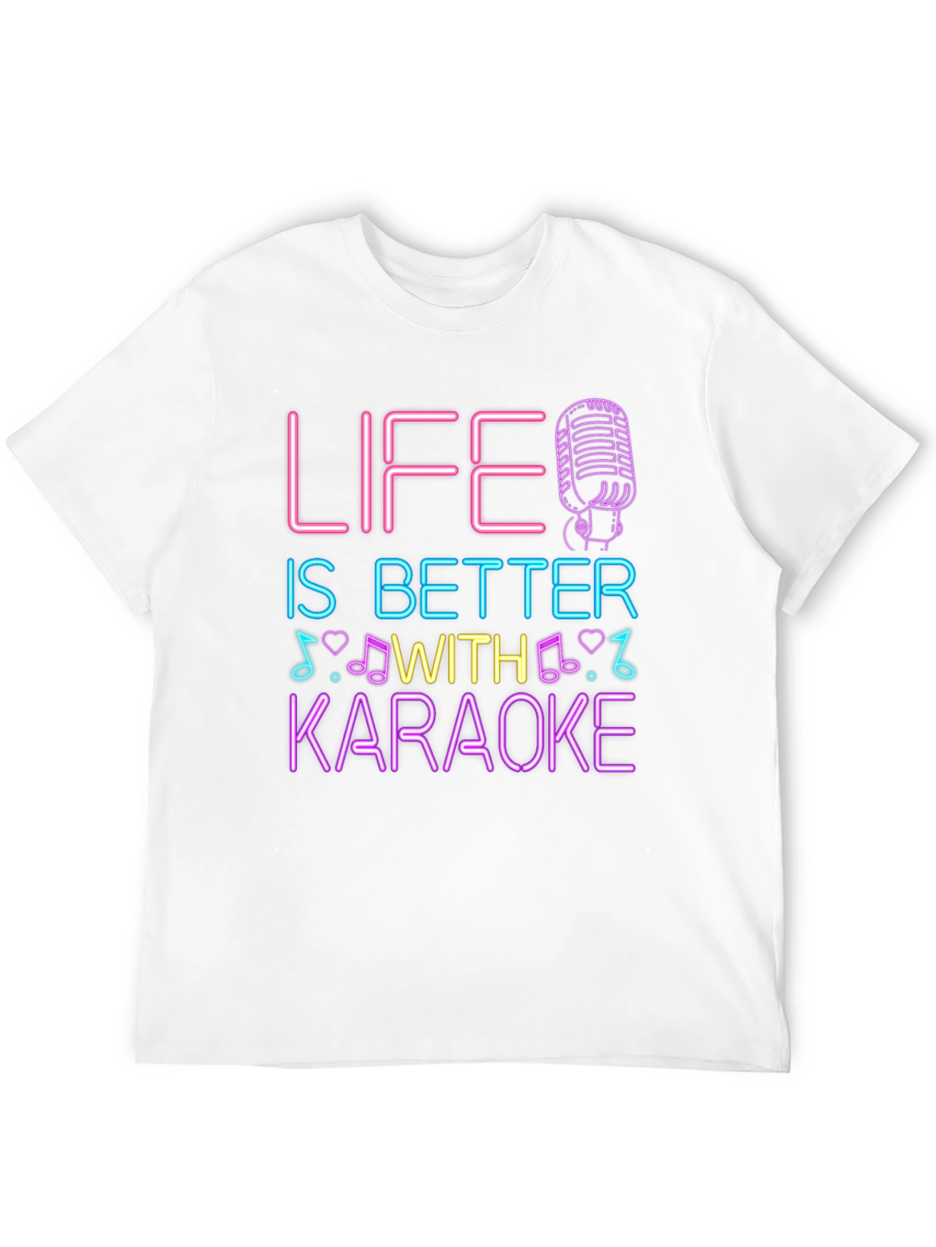 Life is Better With Karaoke Graphic Tee