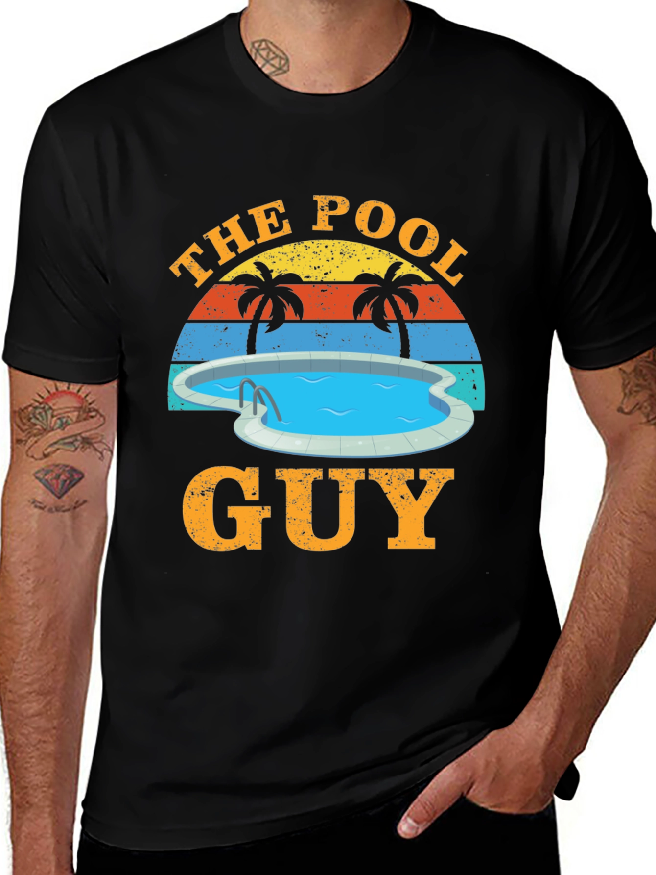 The Pool Guy Graphic T-Shirt