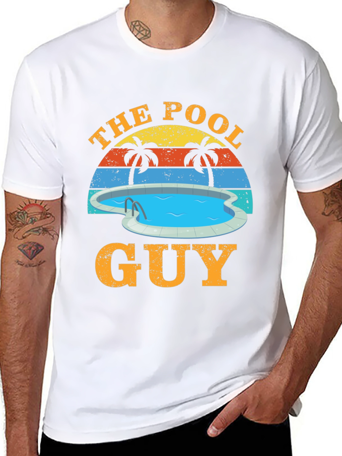 The Pool Guy Graphic T-Shirt