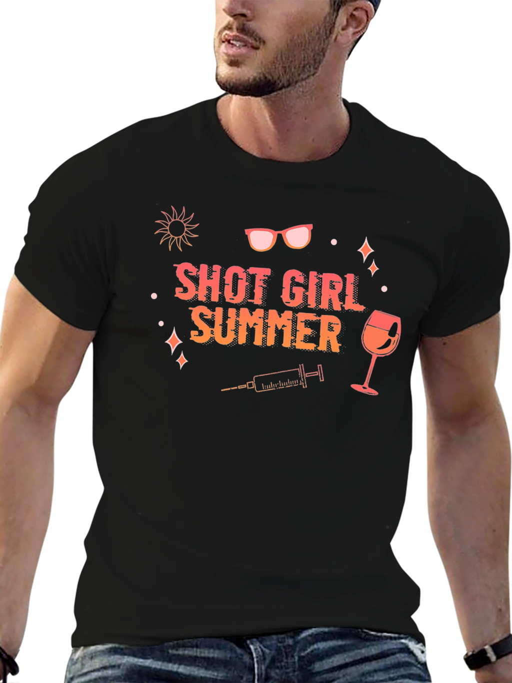 Shot Girl Summer T-Shirt - Funny Party Top