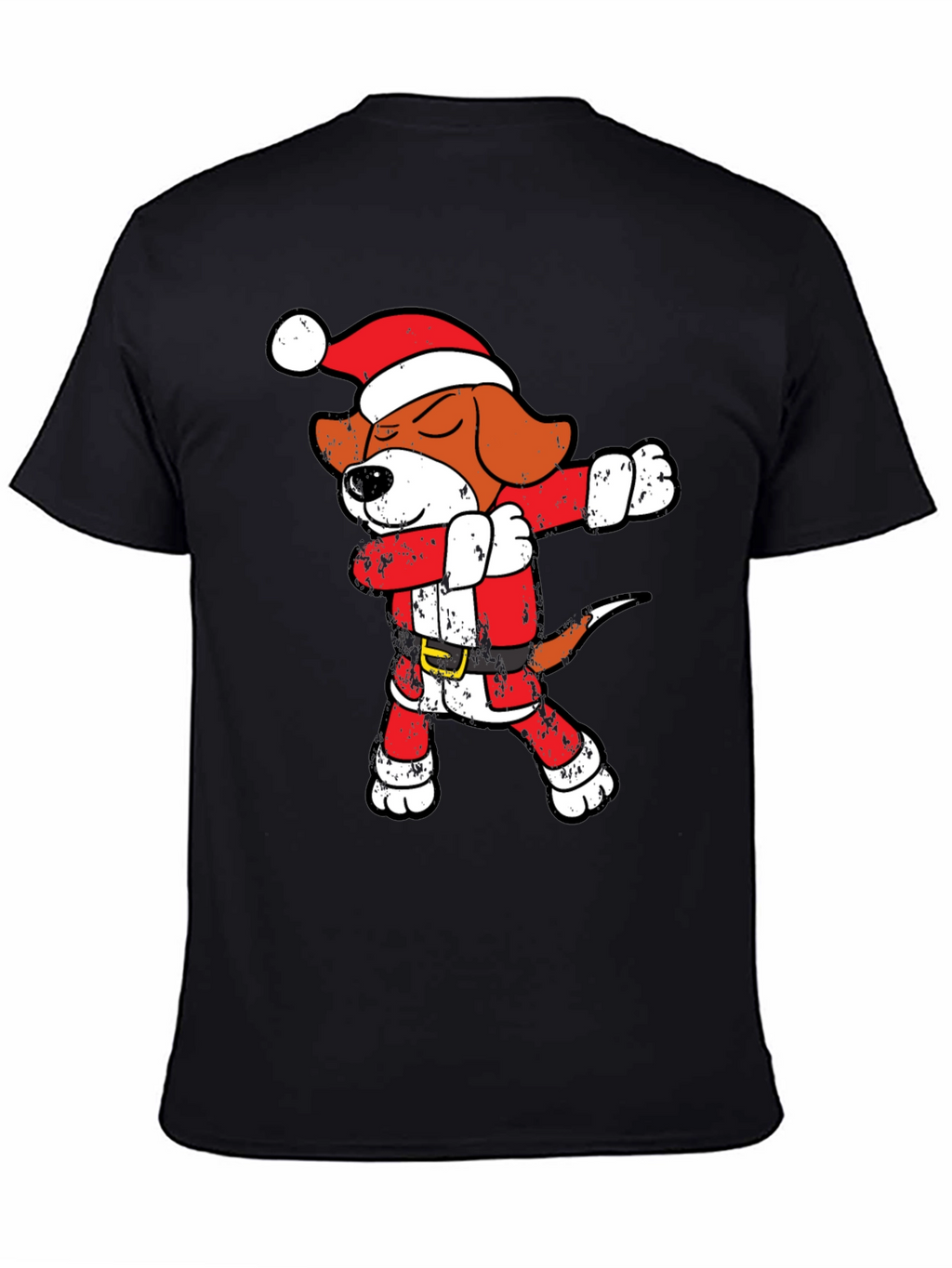 Dabbing Santa Beagle T-Shirt