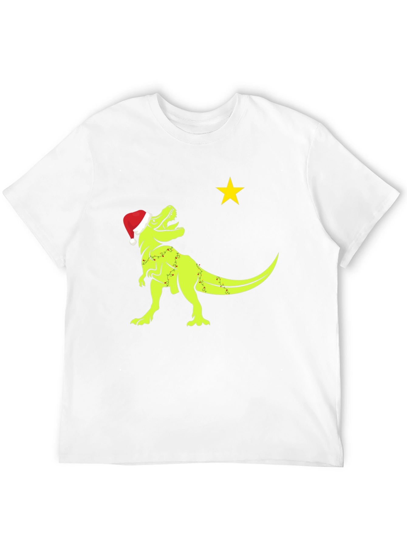 Festive Dino T-Shirt - Christmas Rex