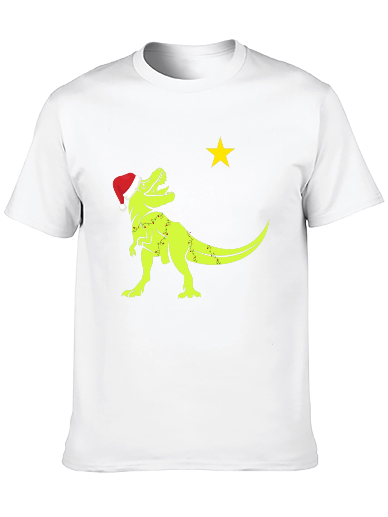 Festive Dino T-Shirt - Christmas Rex