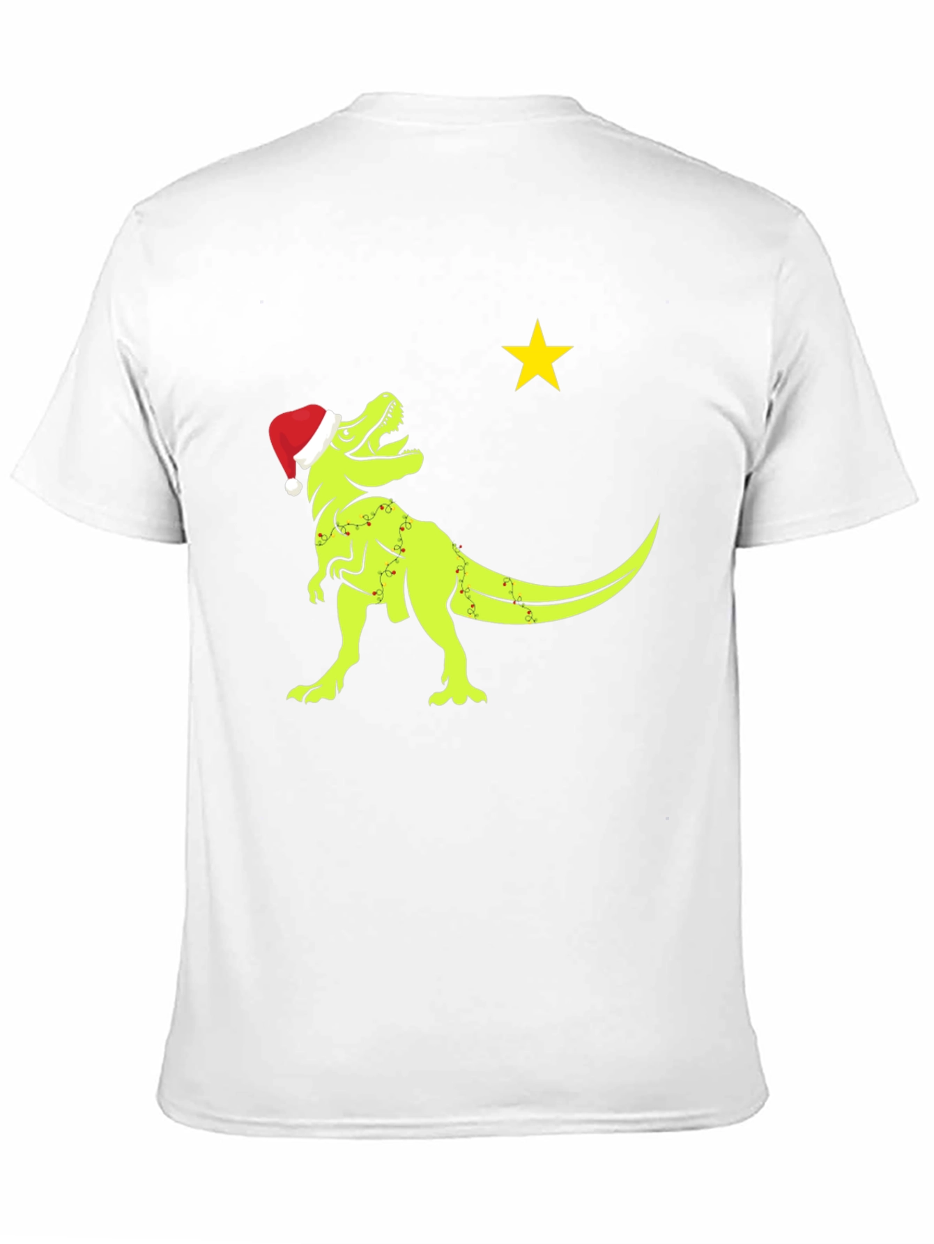 Festive Dino T-Shirt - Christmas Rex