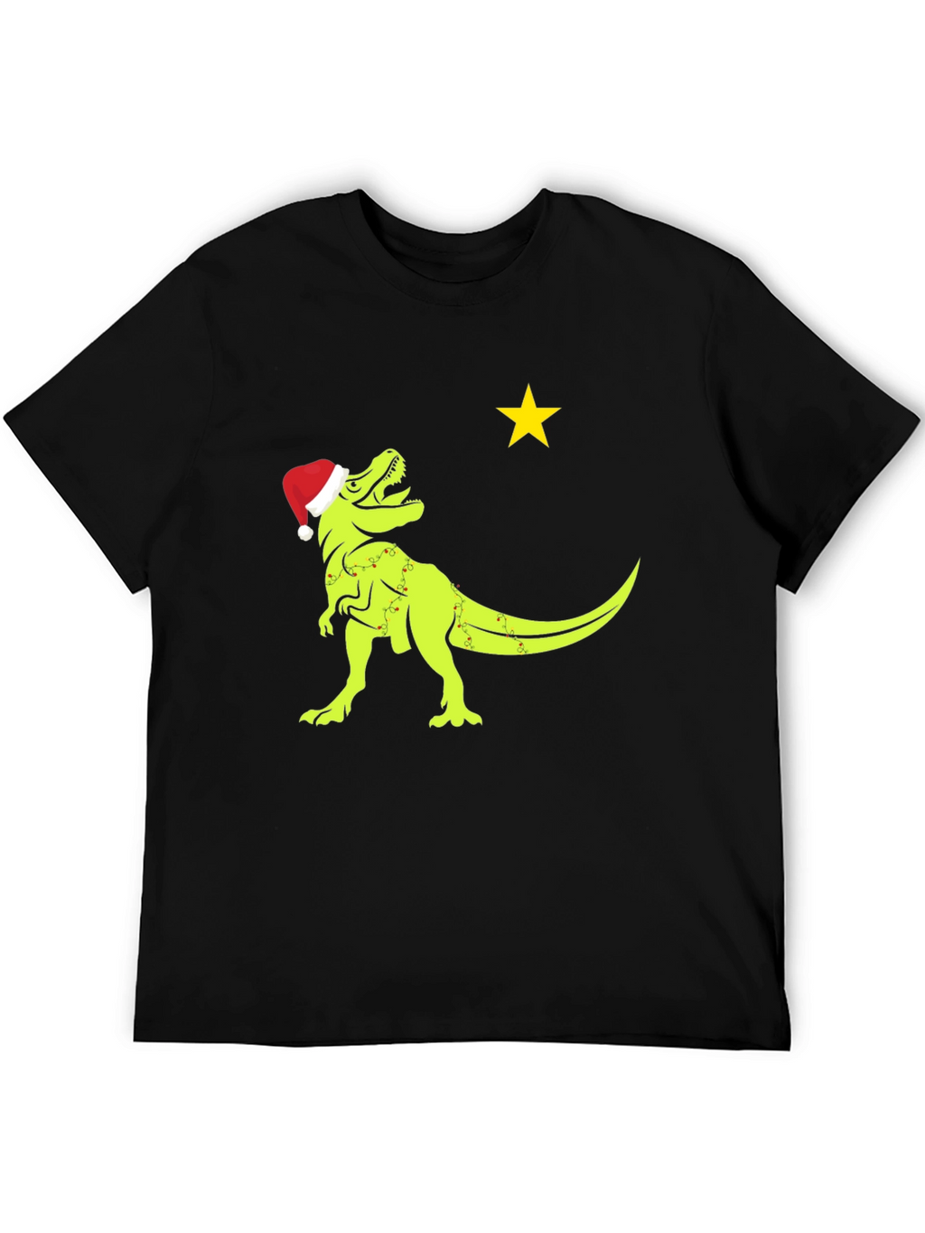 Festive Dino T-Shirt - Christmas Rex