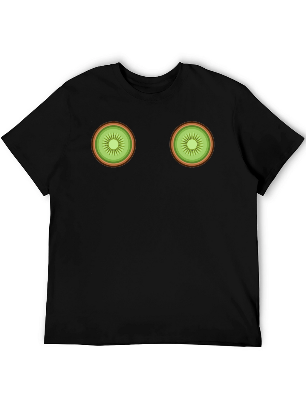Kiwi Slice Graphic Tee - Unique Fruit Design