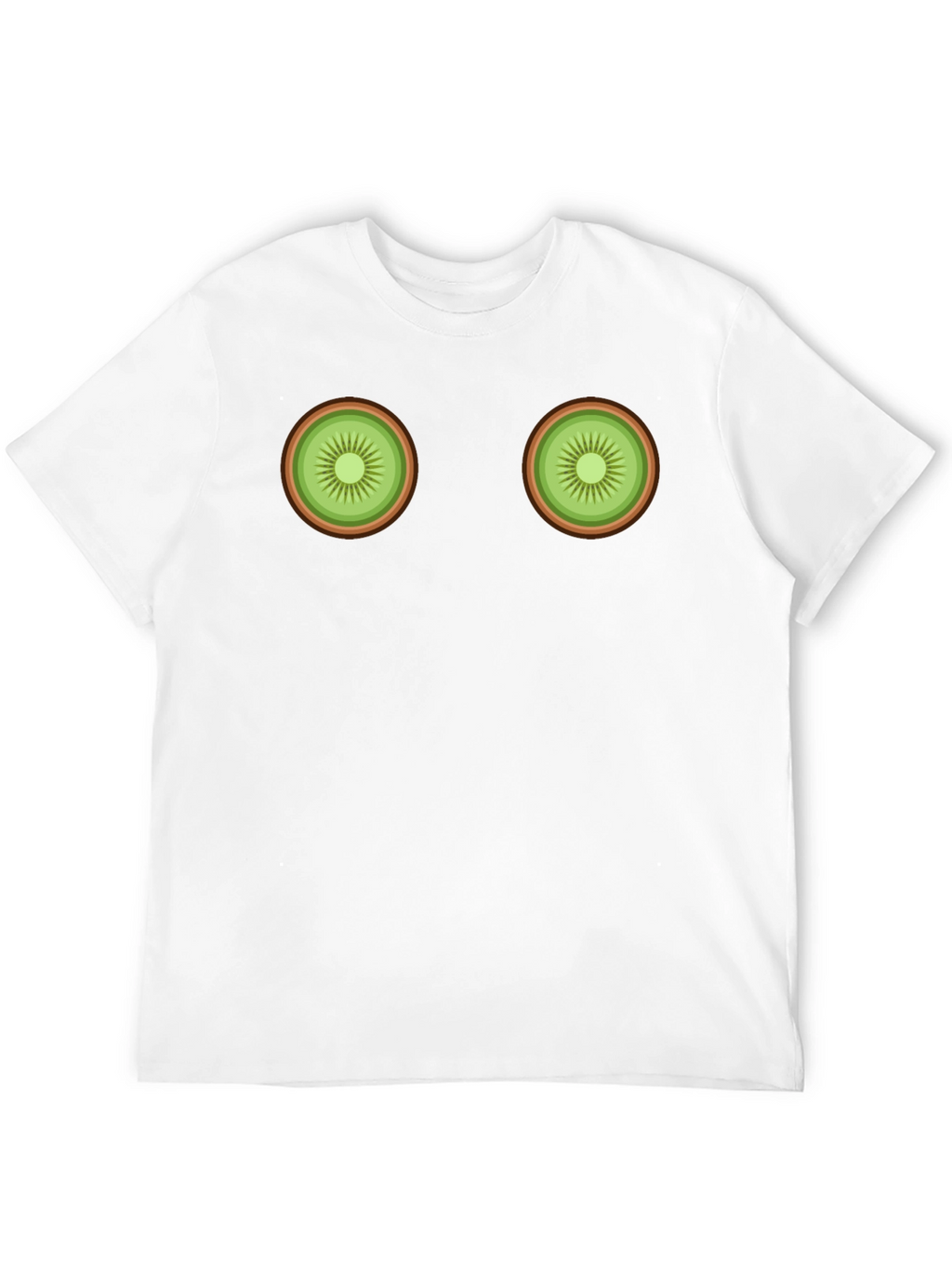 Kiwi Slice Graphic Tee - Unique Fruit Design