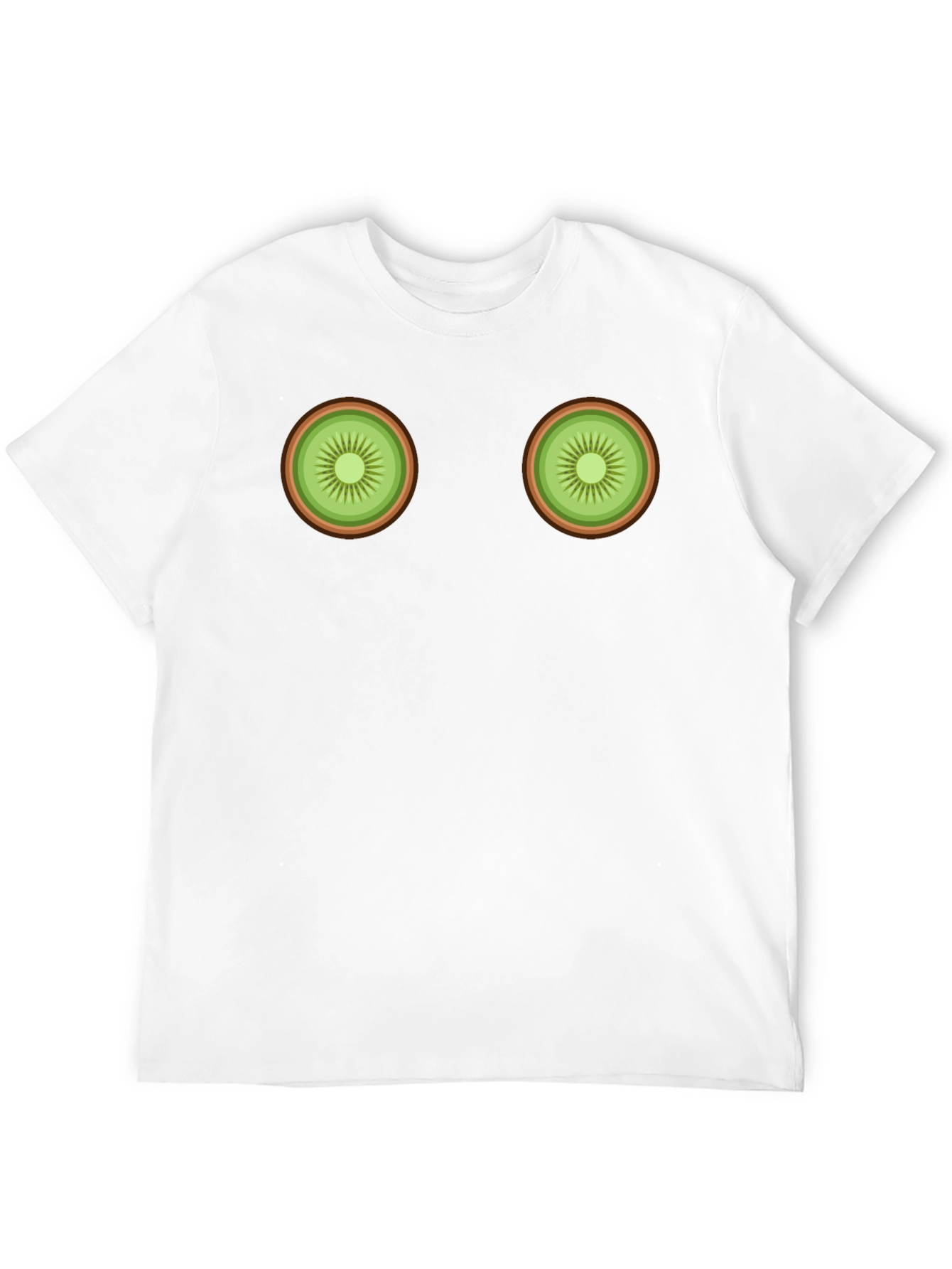 Kiwi Slice Graphic Tee - Unique Fruit Design