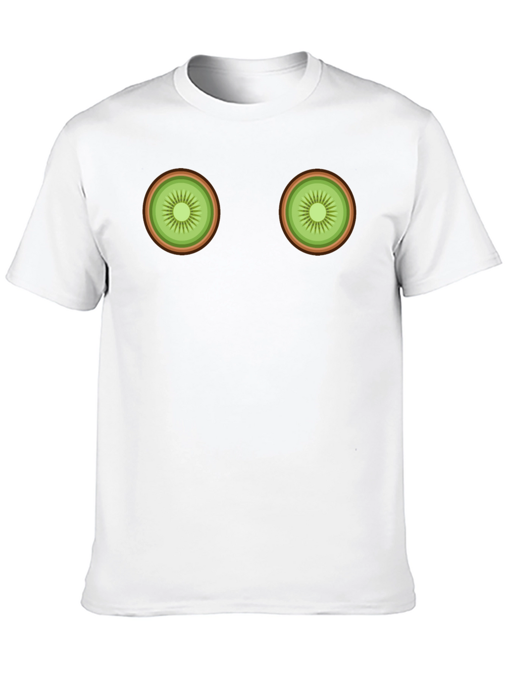 Kiwi Slice Graphic Tee - Unique Fruit Design
