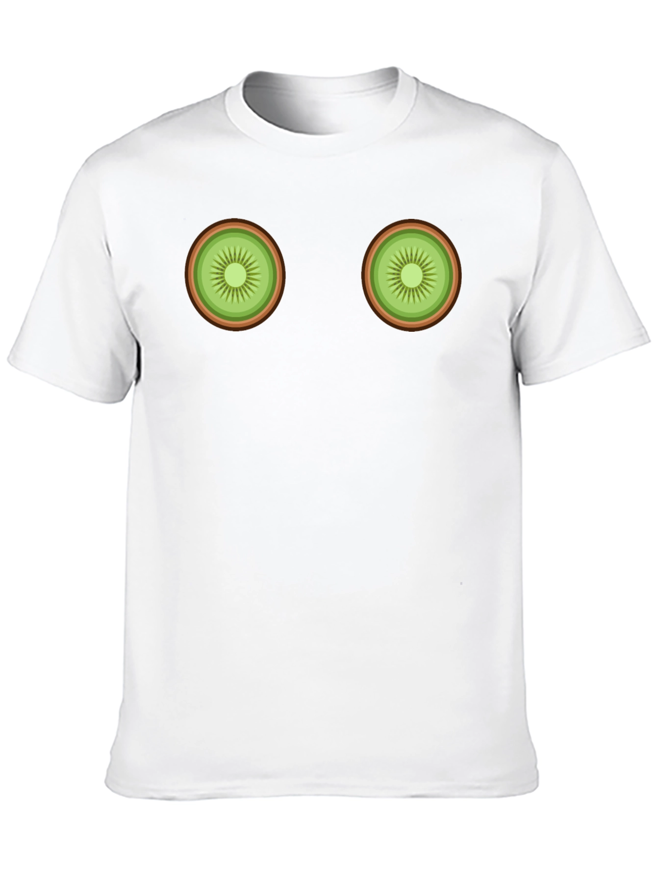 Kiwi Slice Graphic Tee - Unique Fruit Design