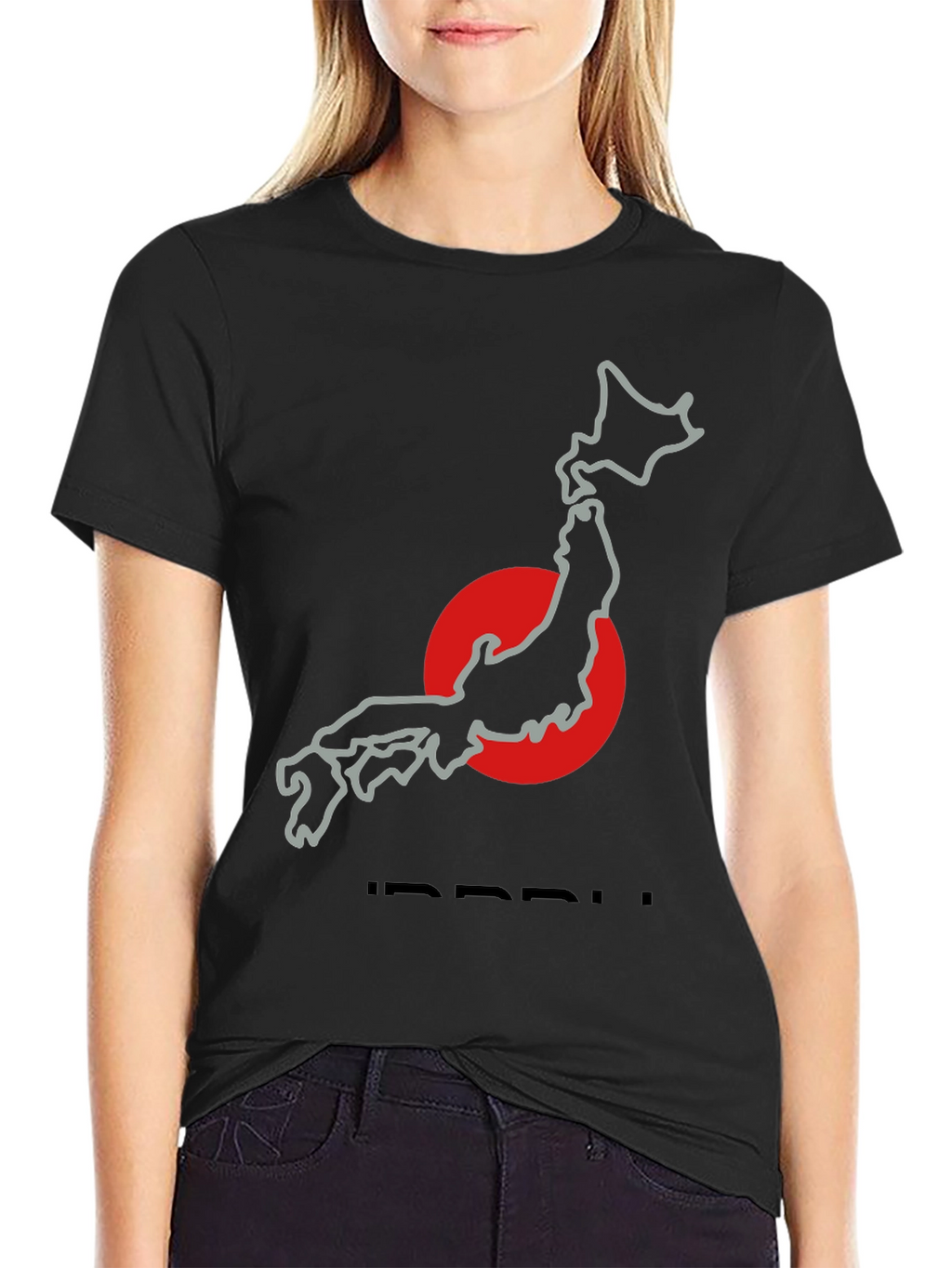 Japan Outline Graphic Tee - Stylish Comfort