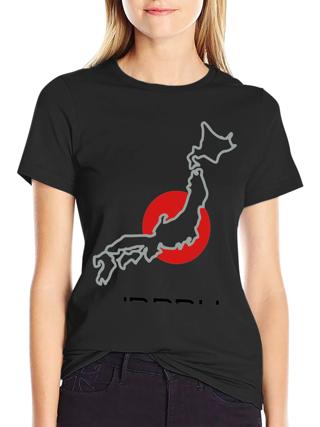 Japan Outline Graphic Tee - Stylish Comfort