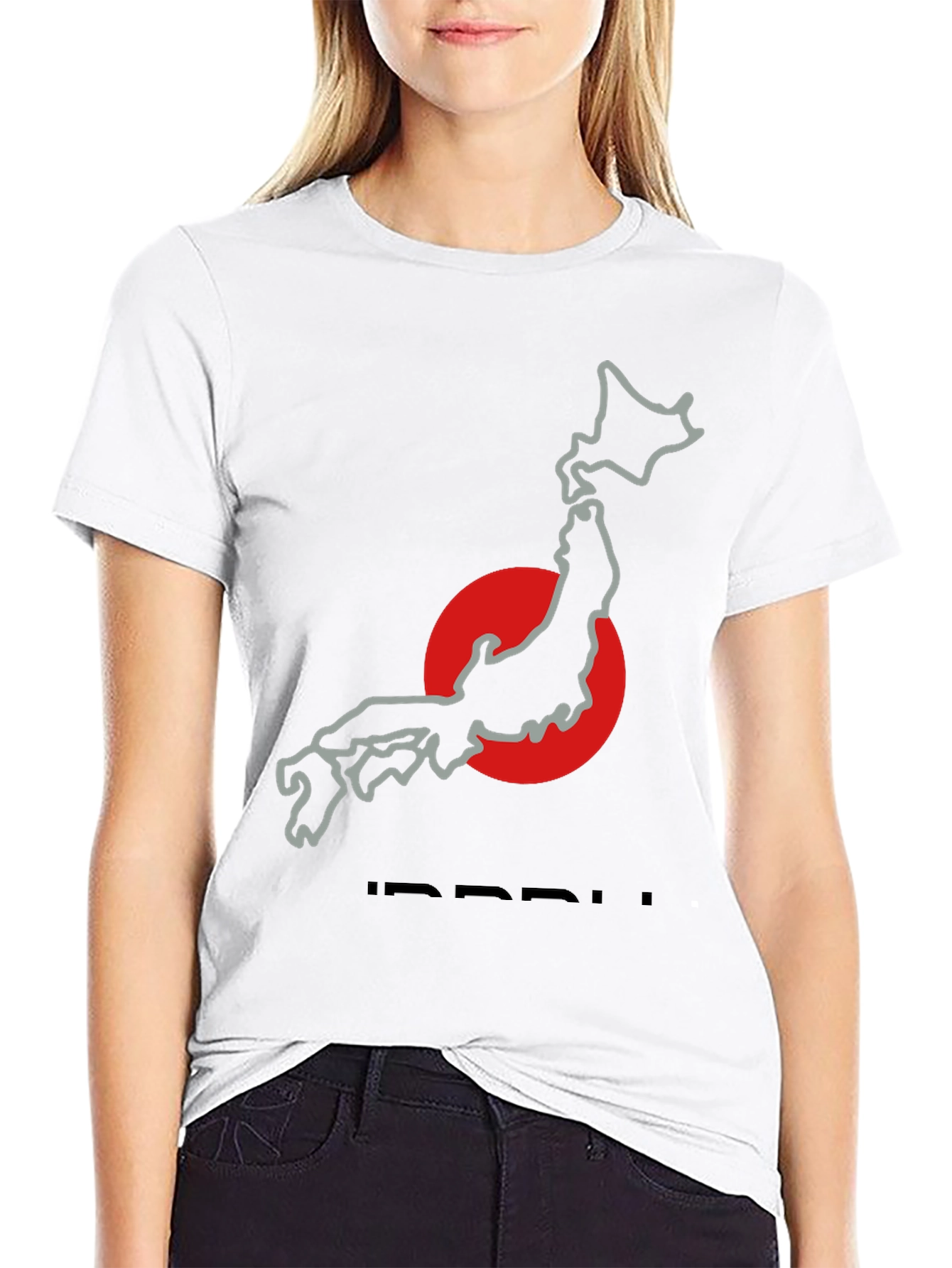 Japan Outline Graphic Tee - Stylish Comfort