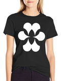 Abstract Graphic Tee - Black T-Shirt