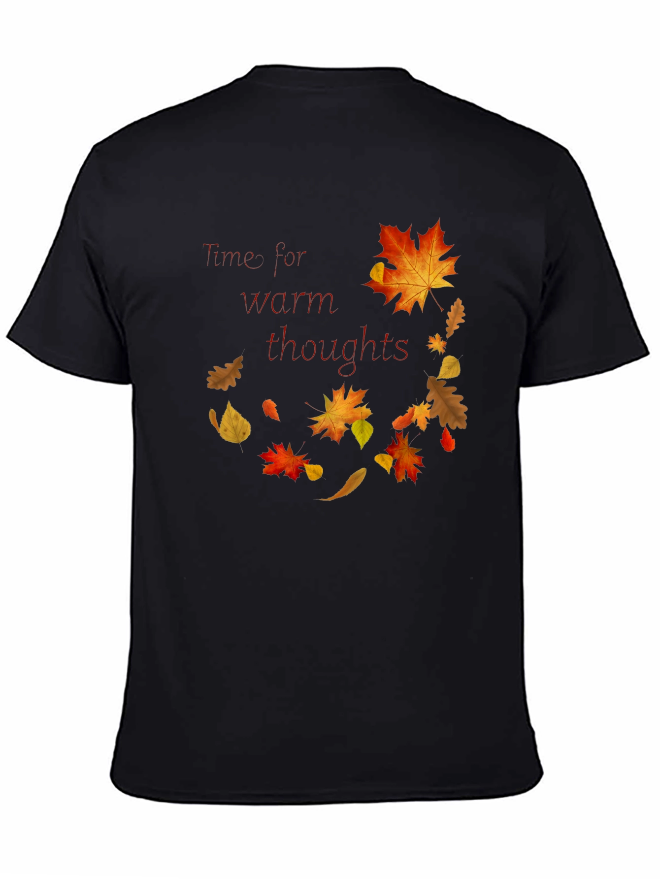 Warm Thoughts Autumn Leaf T-Shirt