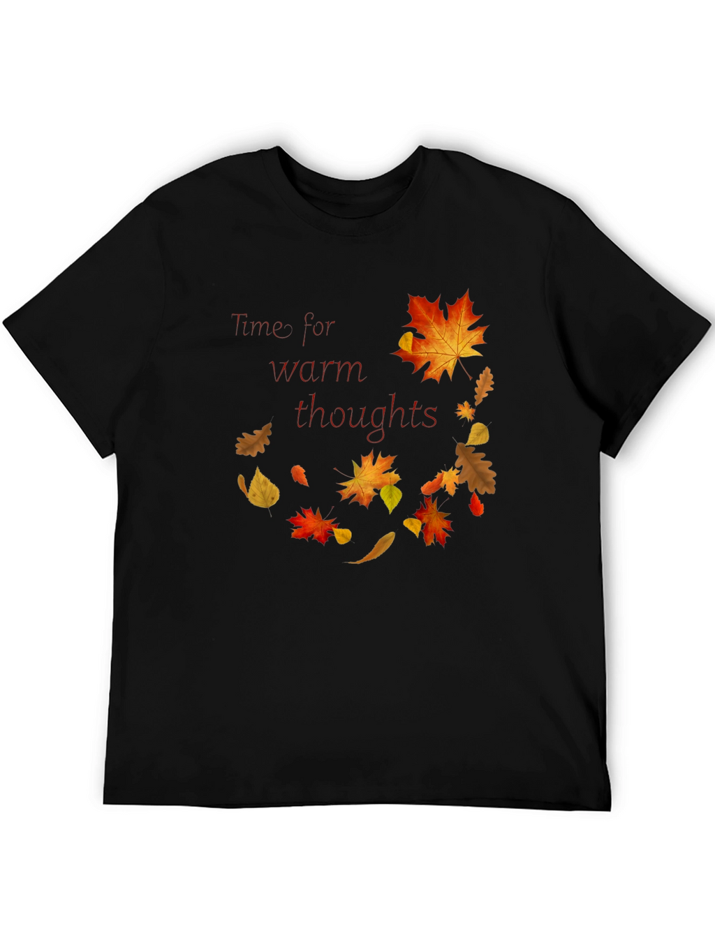 Warm Thoughts Autumn Leaf T-Shirt