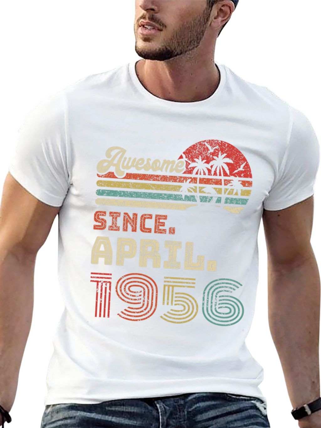 Awesome Since April 1956 Graphic T-Shirt