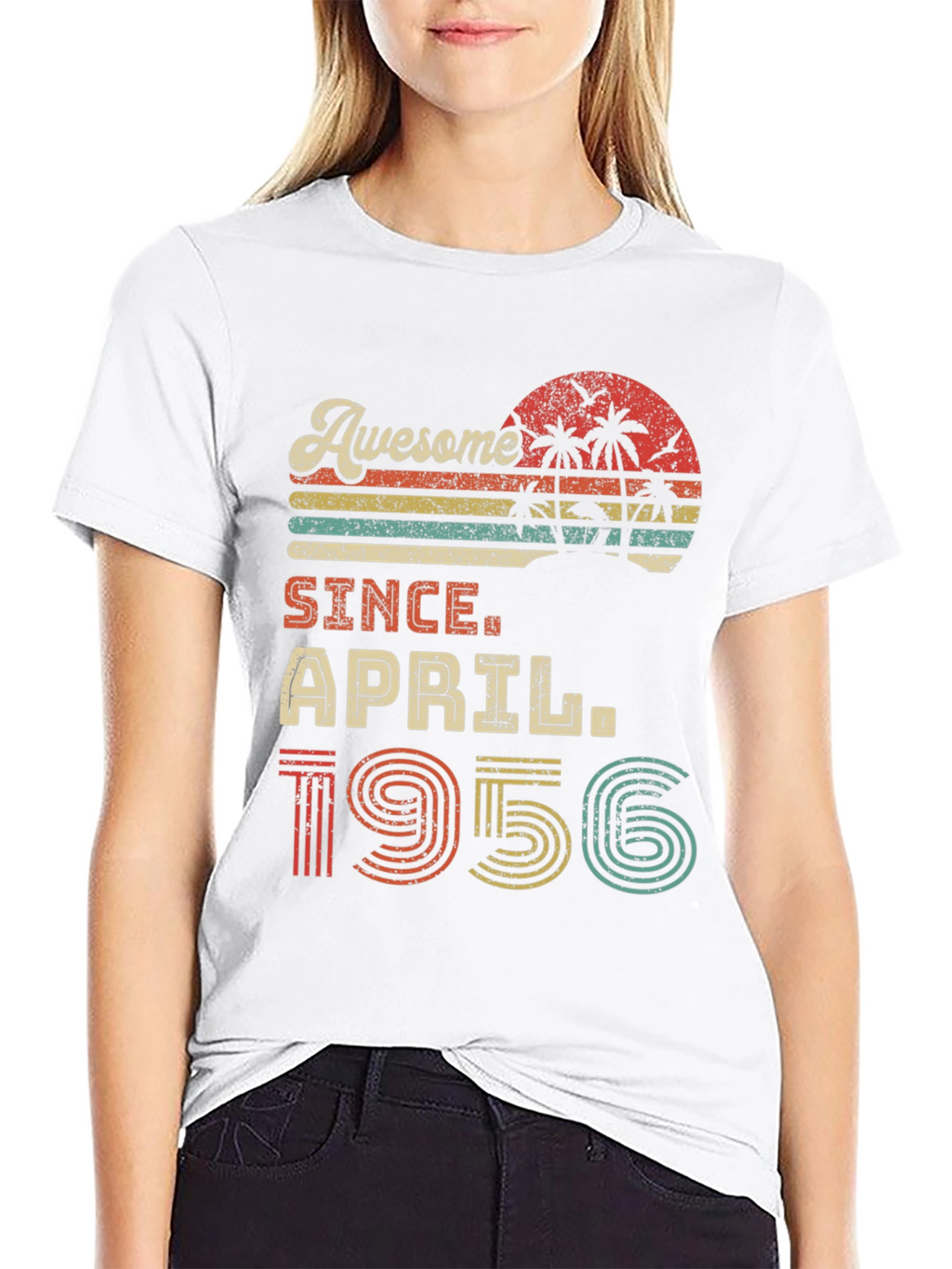 Awesome Since April 1956 Graphic T-Shirt