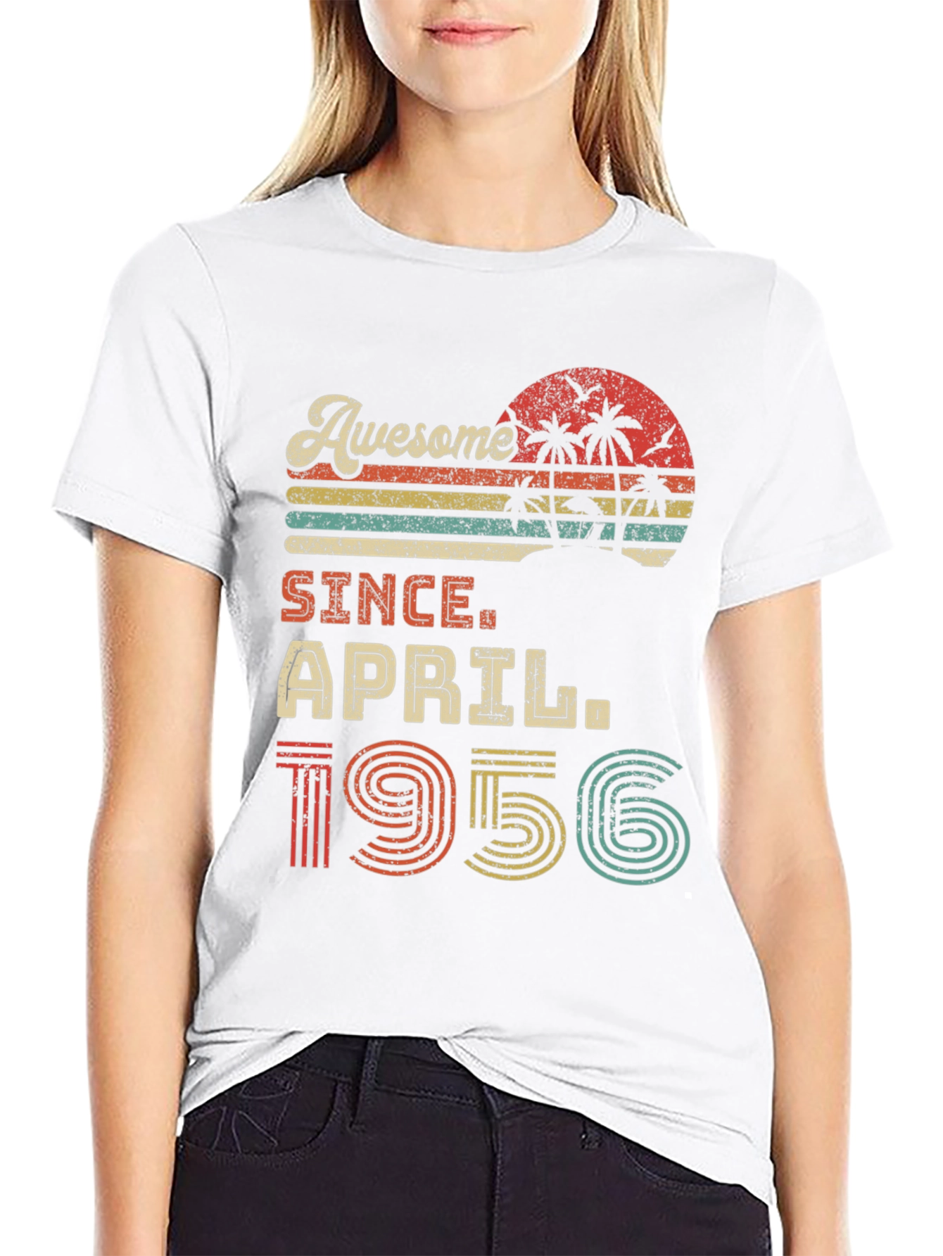 Awesome Since April 1956 Graphic T-Shirt
