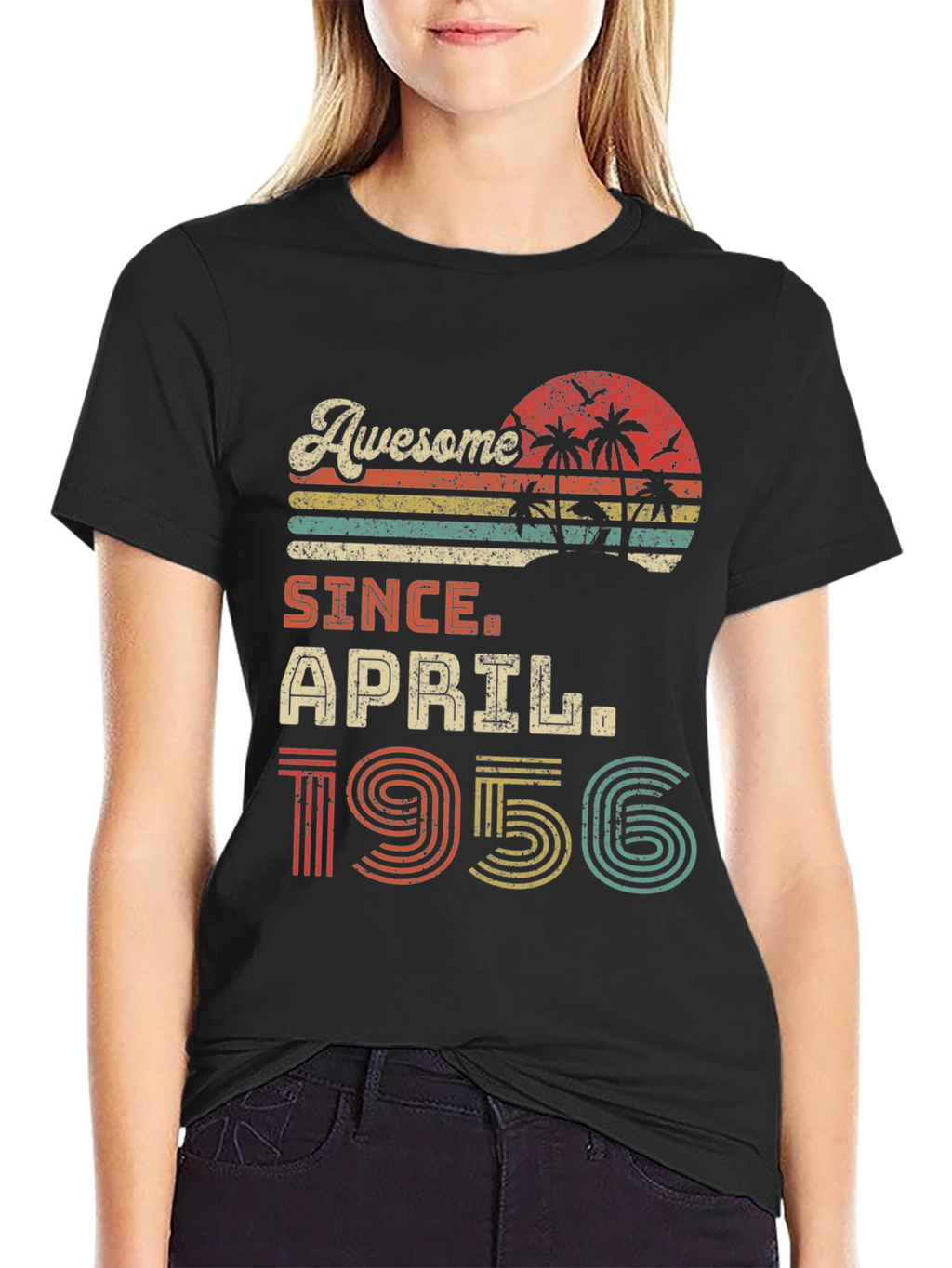 Awesome Since April 1956 Graphic T-Shirt