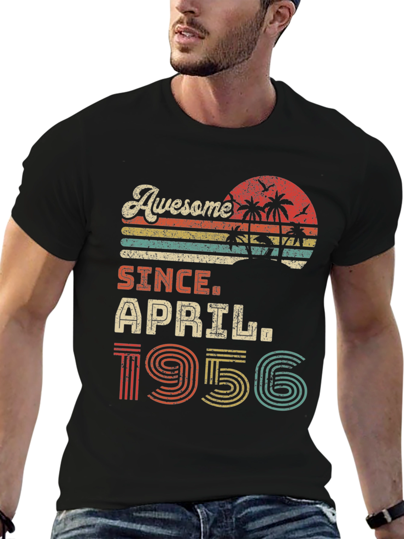 Awesome Since April 1956 Graphic T-Shirt