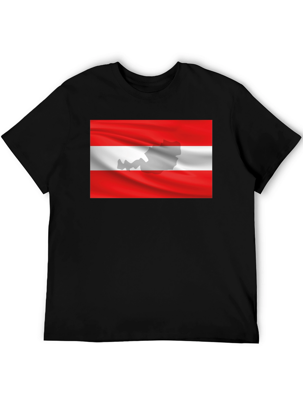 Austria Flag T-Shirt - Black