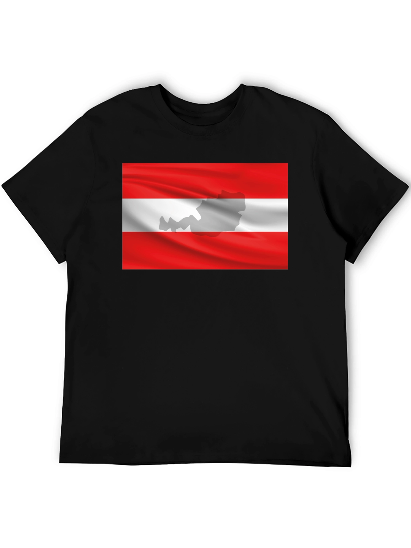 Austria Flag T-Shirt - Black