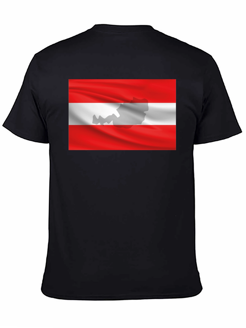 Austria Flag T-Shirt - Black