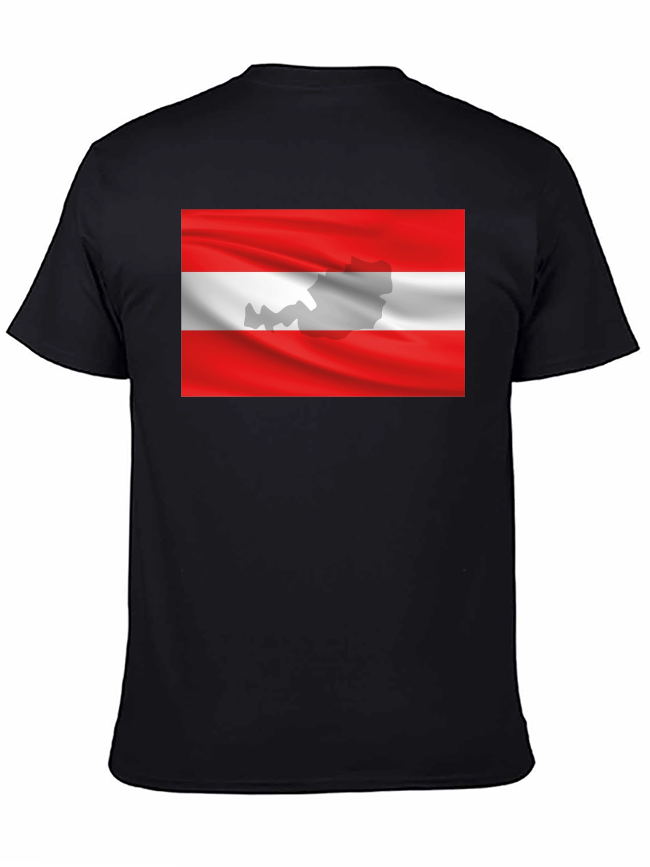 Austria Flag T-Shirt - Black