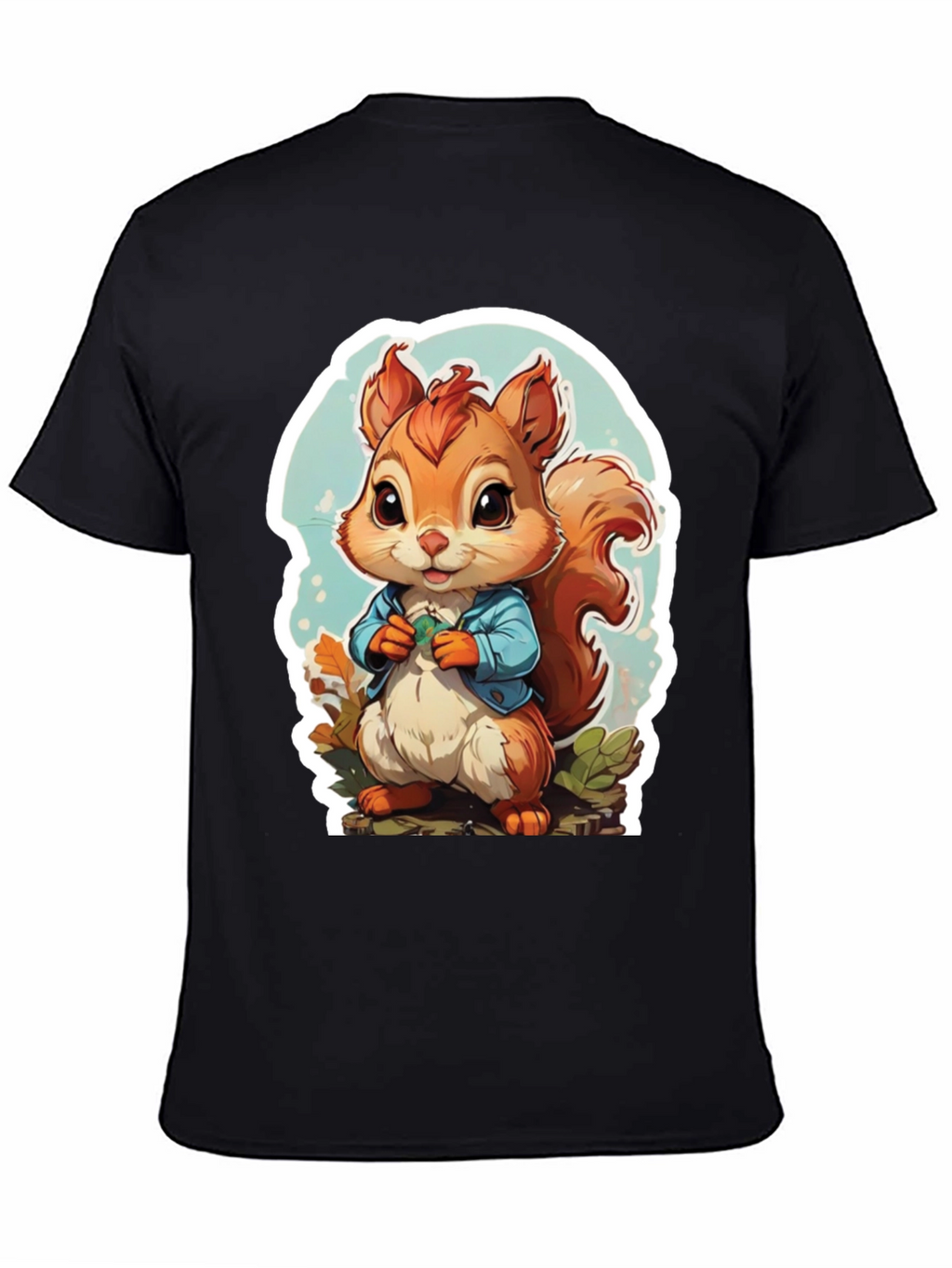 Cute Cartoon Squirrel T-Shirt