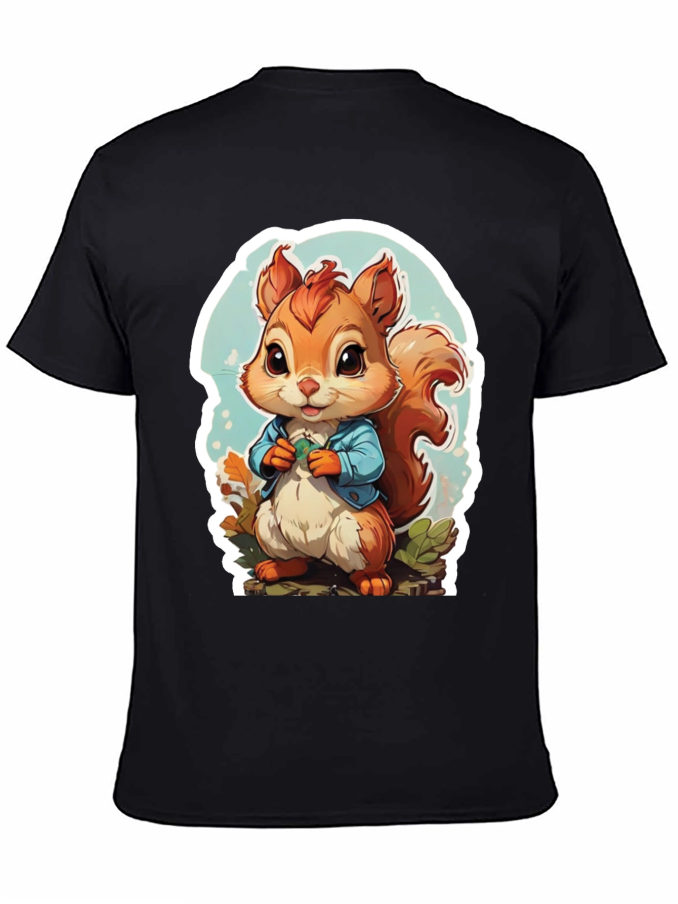 Cute Cartoon Squirrel T-Shirt
