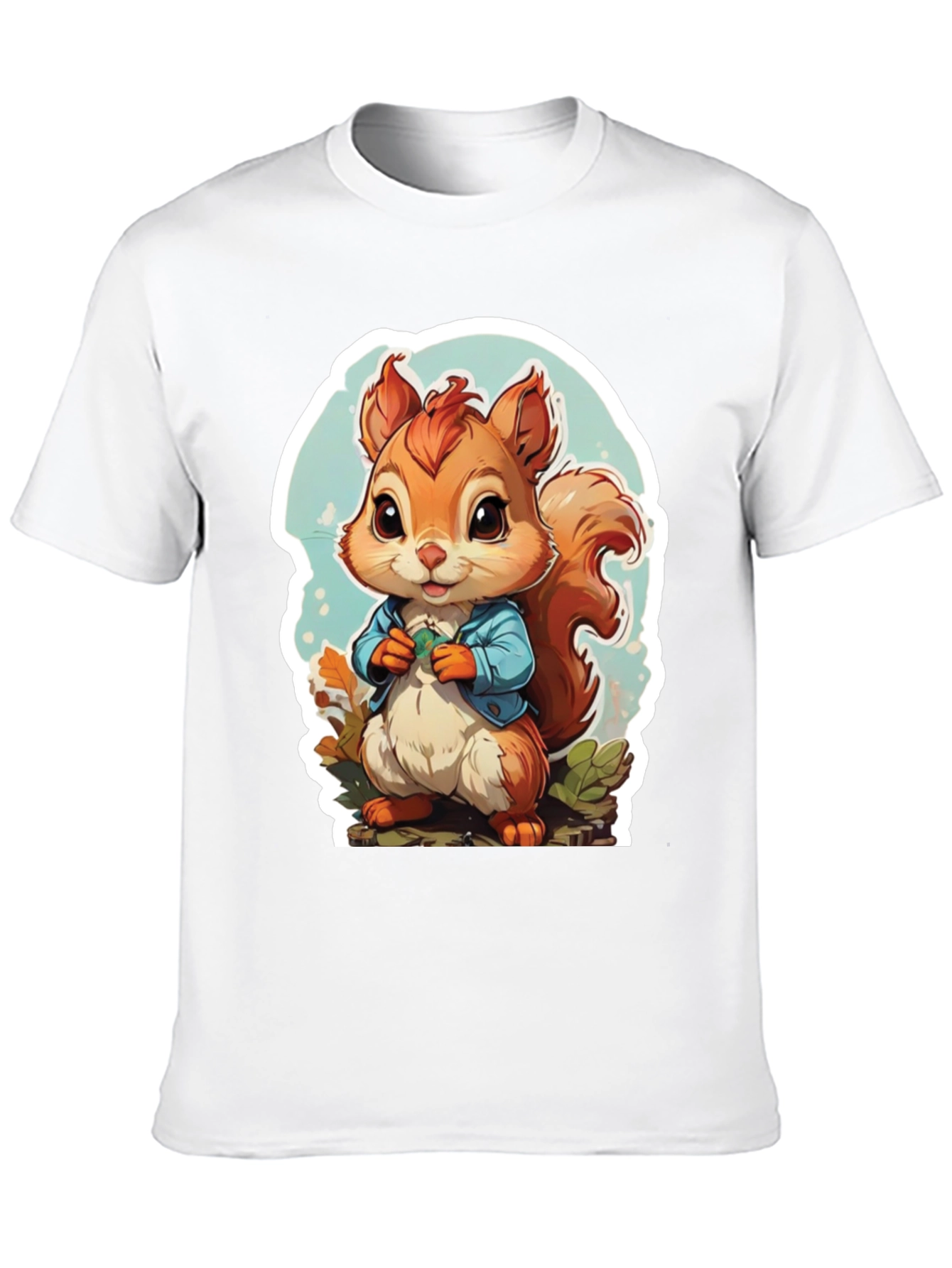 Cute Cartoon Squirrel T-Shirt