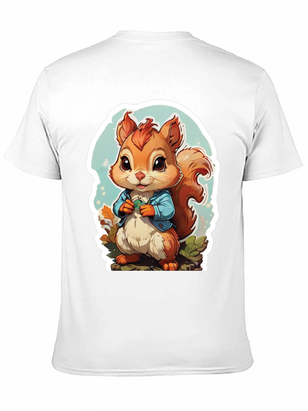 Cute Cartoon Squirrel T-Shirt