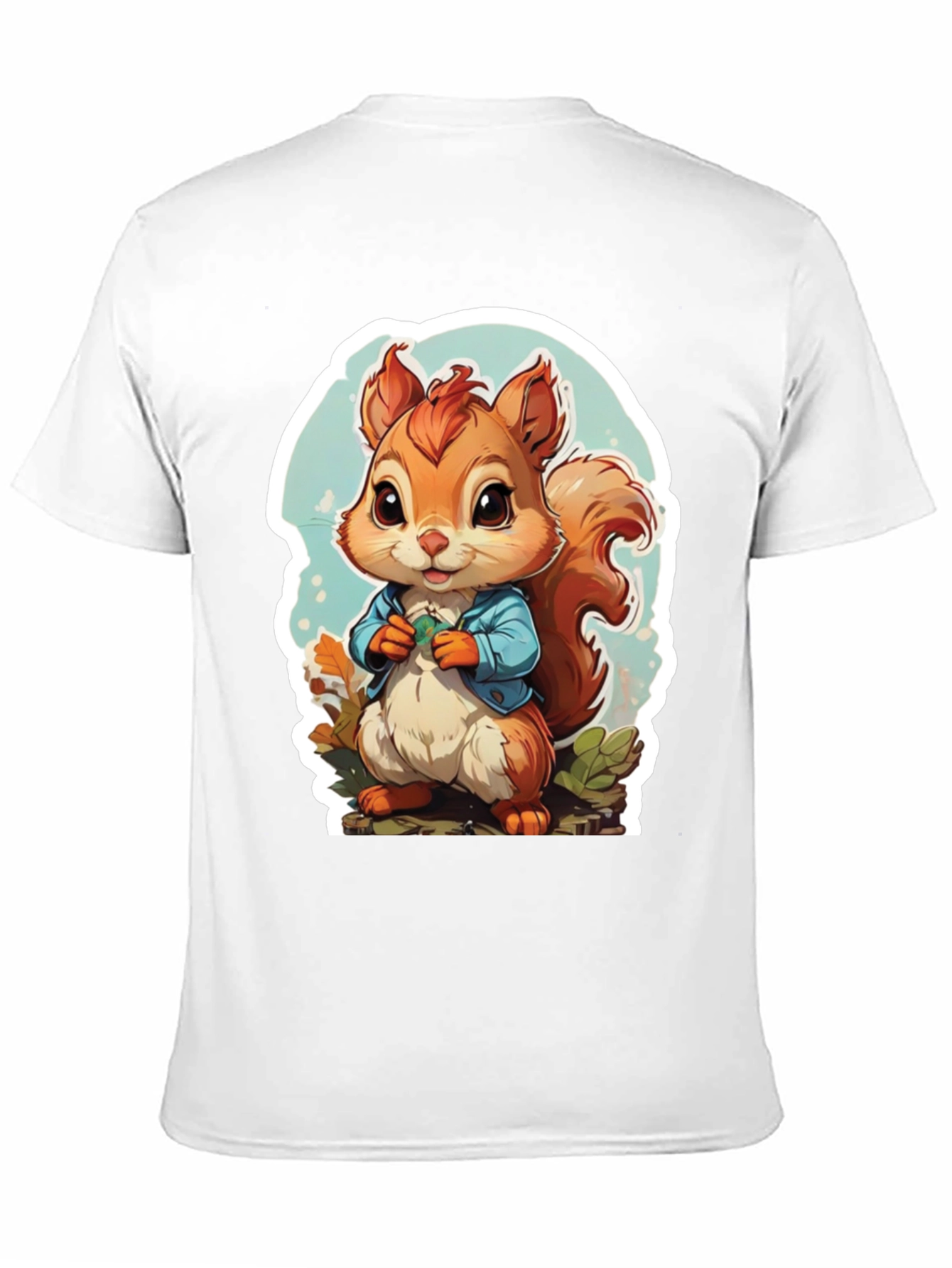 Cute Cartoon Squirrel T-Shirt