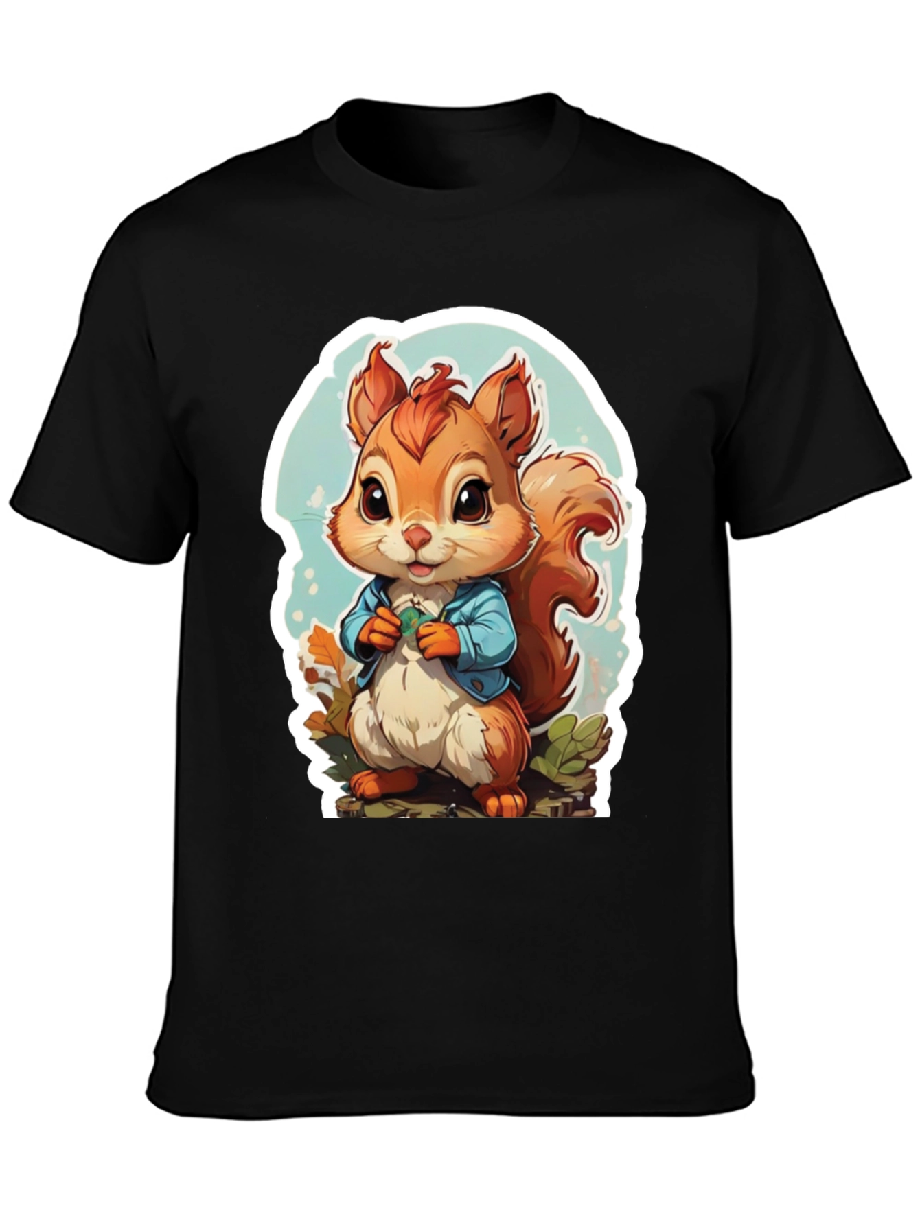 Cute Cartoon Squirrel T-Shirt