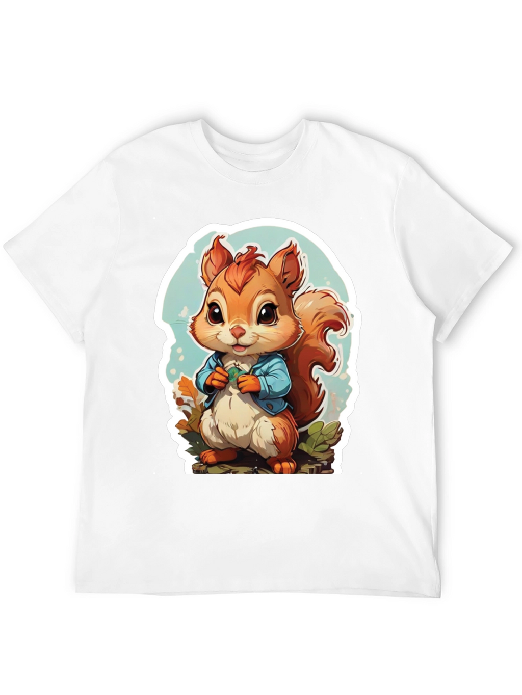 Cute Cartoon Squirrel T-Shirt