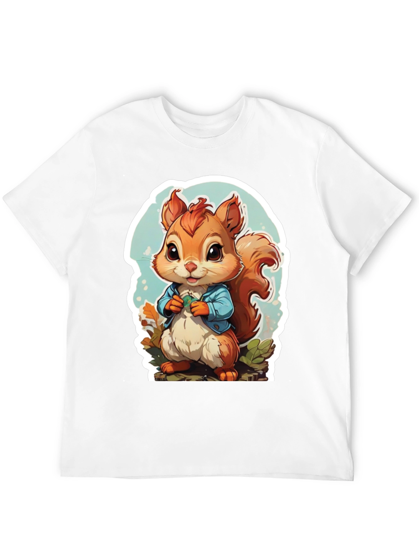 Cute Cartoon Squirrel T-Shirt