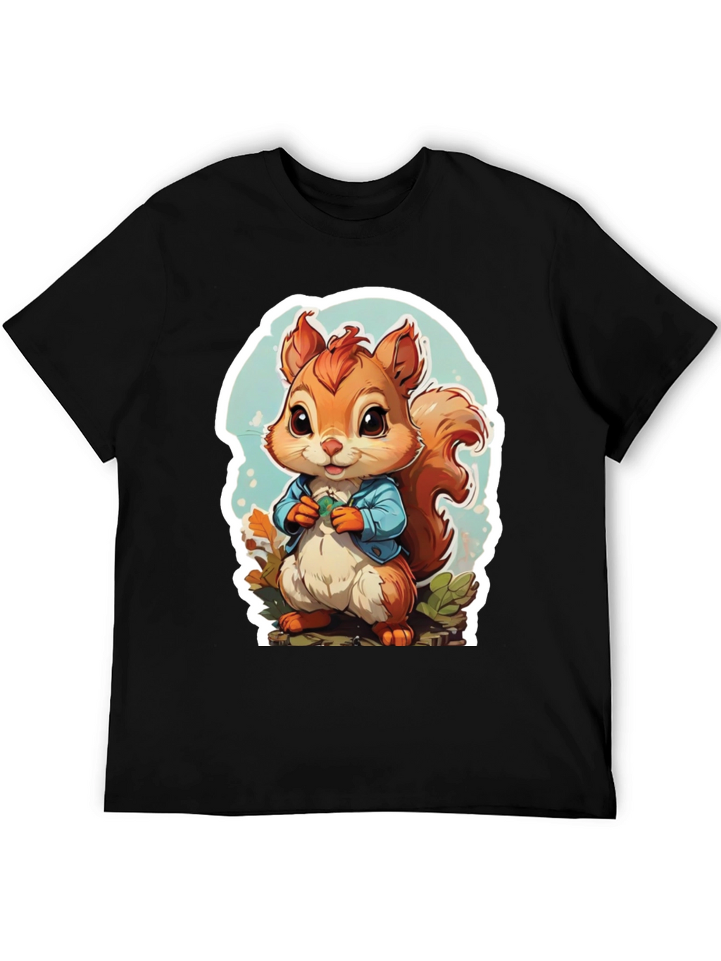 Cute Cartoon Squirrel T-Shirt